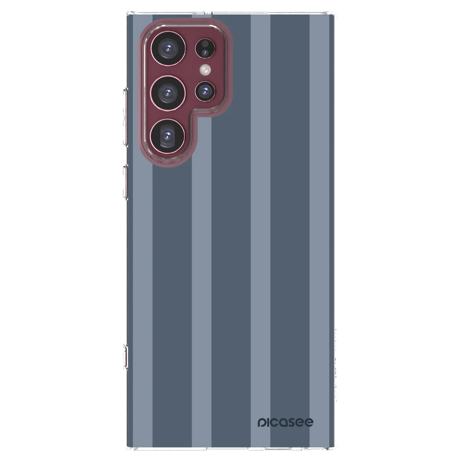 Picasee silikonowe przeźroczyste etui na Samsung Galaxy S22 Ultra 5G - Midnight lounge