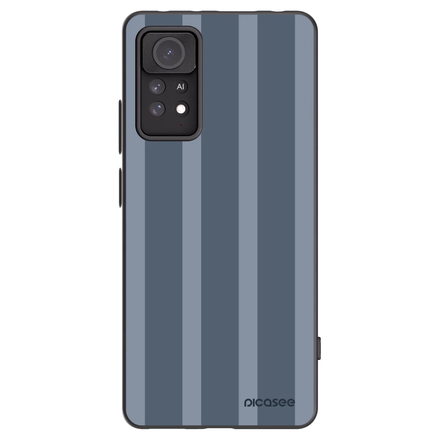 Picasee silikonowe czarne etui na Xiaomi Redmi Note 11 Pro 5G - Midnight lounge