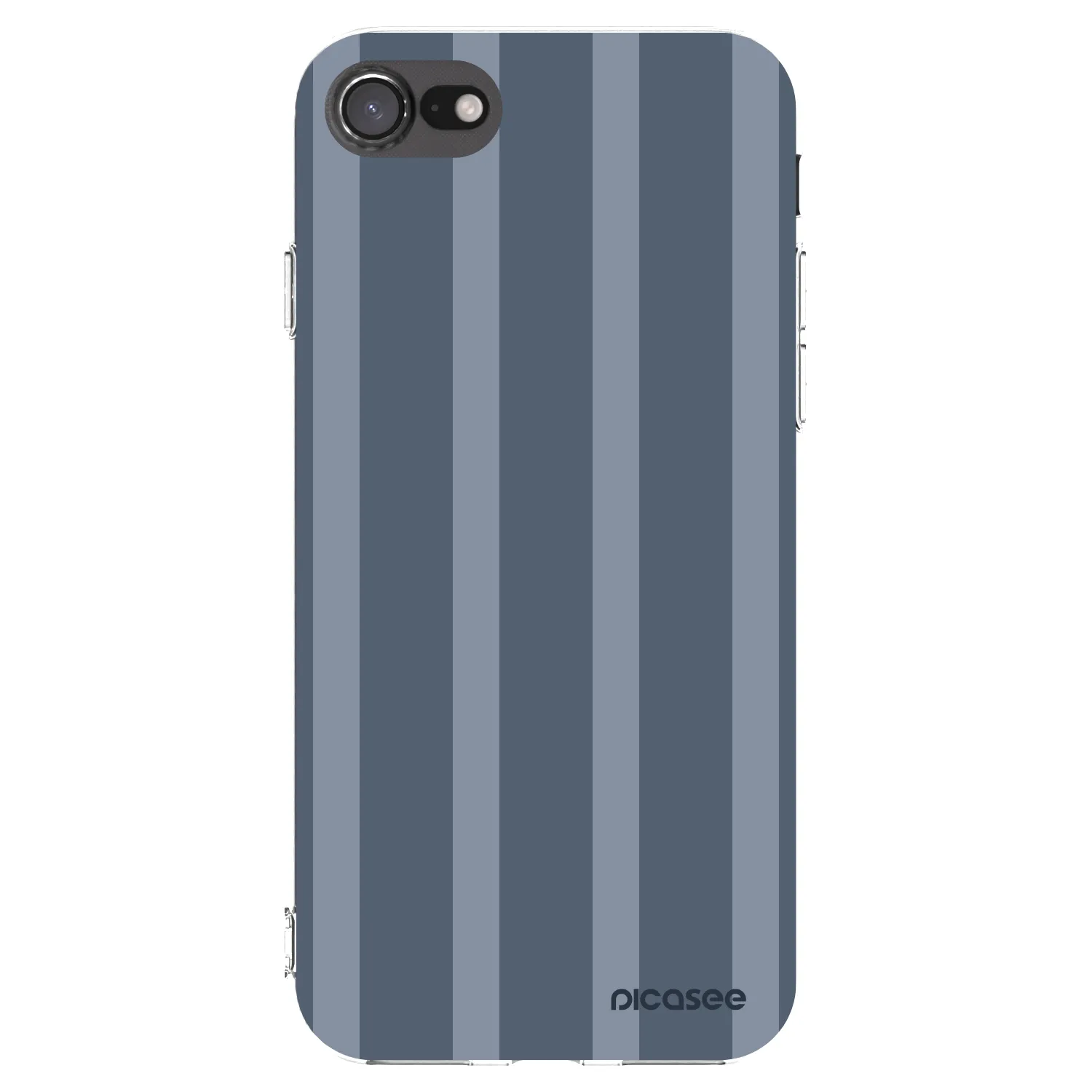 Picasee silikonowe przeźroczyste etui na Apple iPhone SE 2022 - Midnight lounge