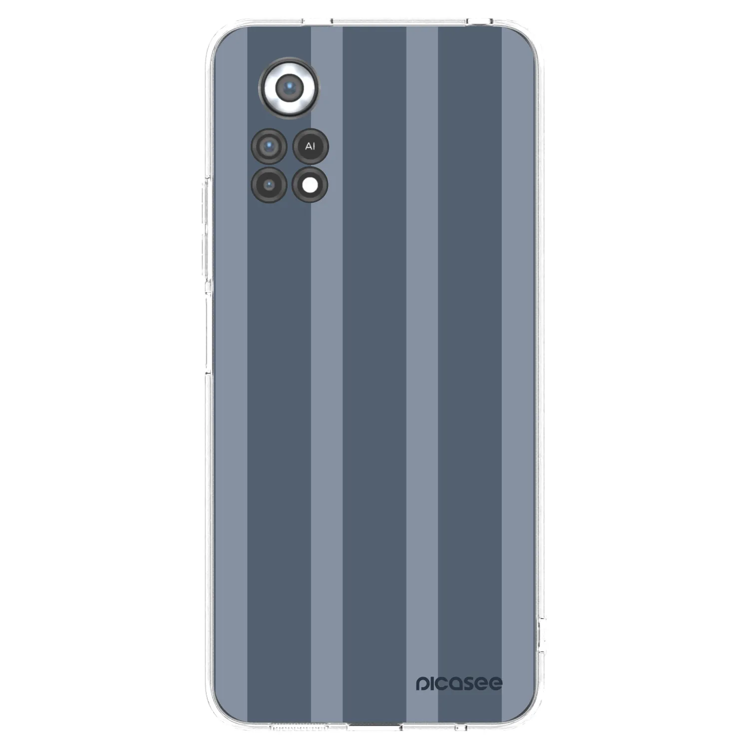 Picasee silikonowe przeźroczyste etui na Xiaomi Poco X4 Pro 5G - Midnight lounge