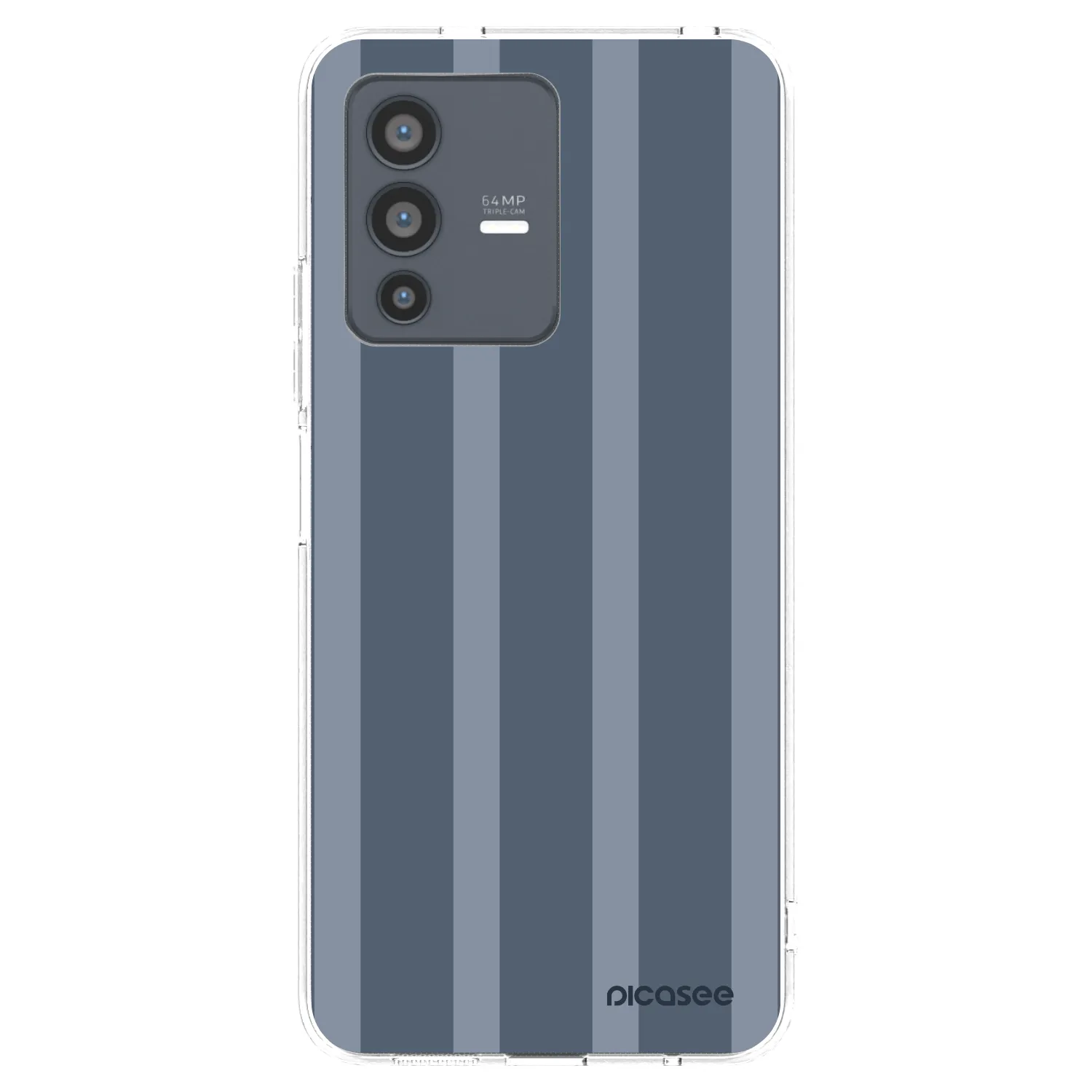 Picasee silikonowe przeźroczyste etui na Vivo V23 5G - Midnight lounge