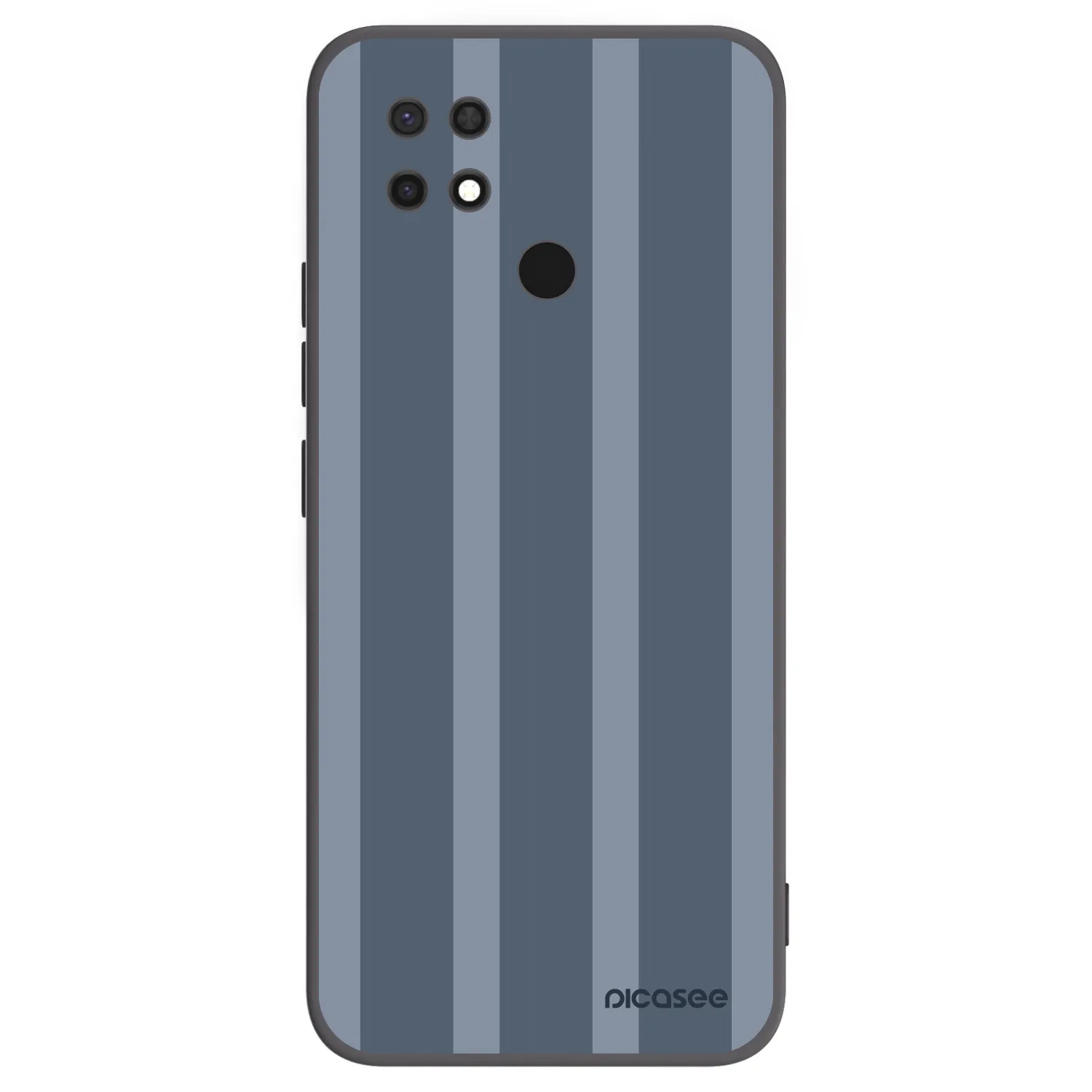 Picasee silikonowe czarne etui na Xiaomi Redmi 10C - Midnight lounge