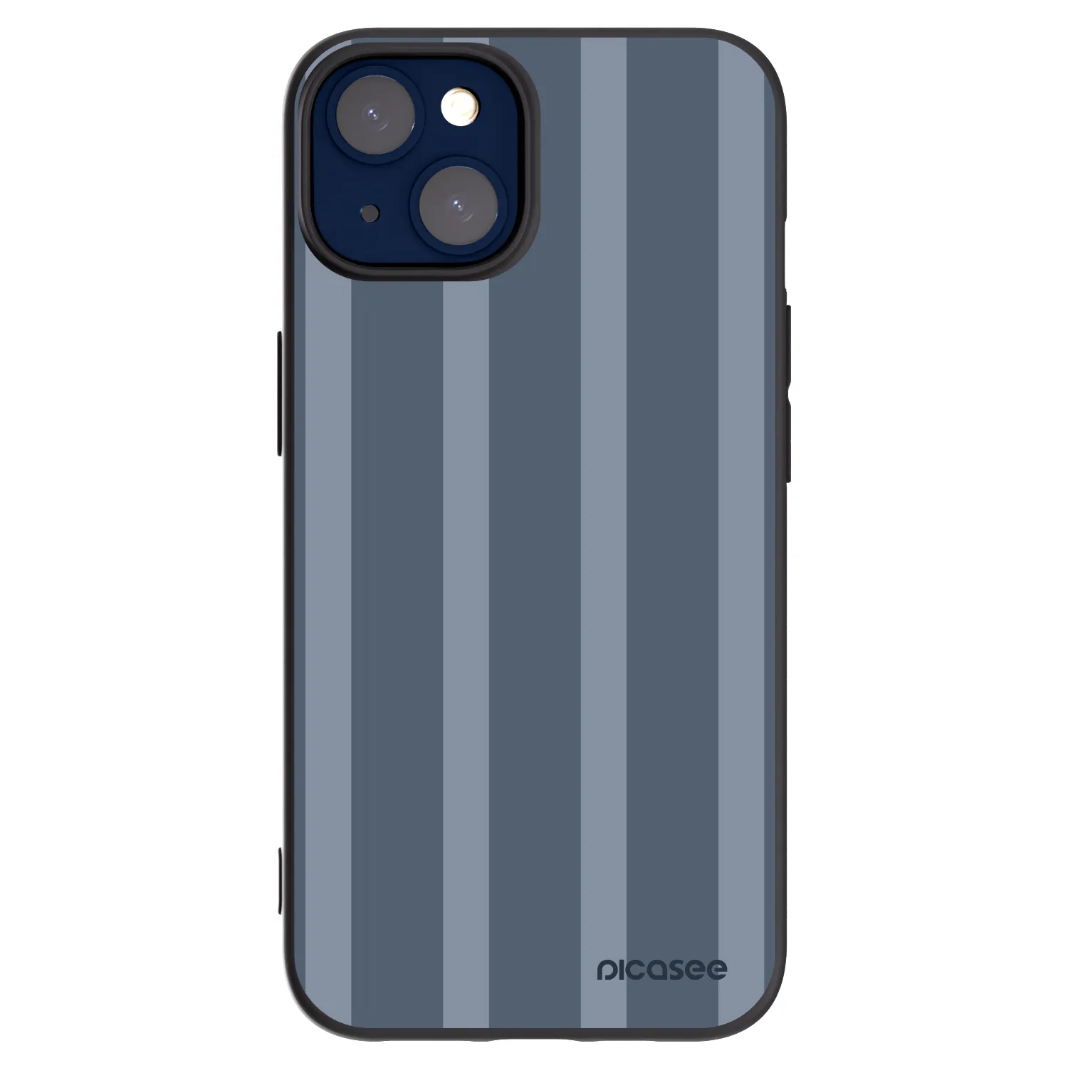 Picasee silikonowe czarne etui na Apple iPhone 14 - Midnight lounge