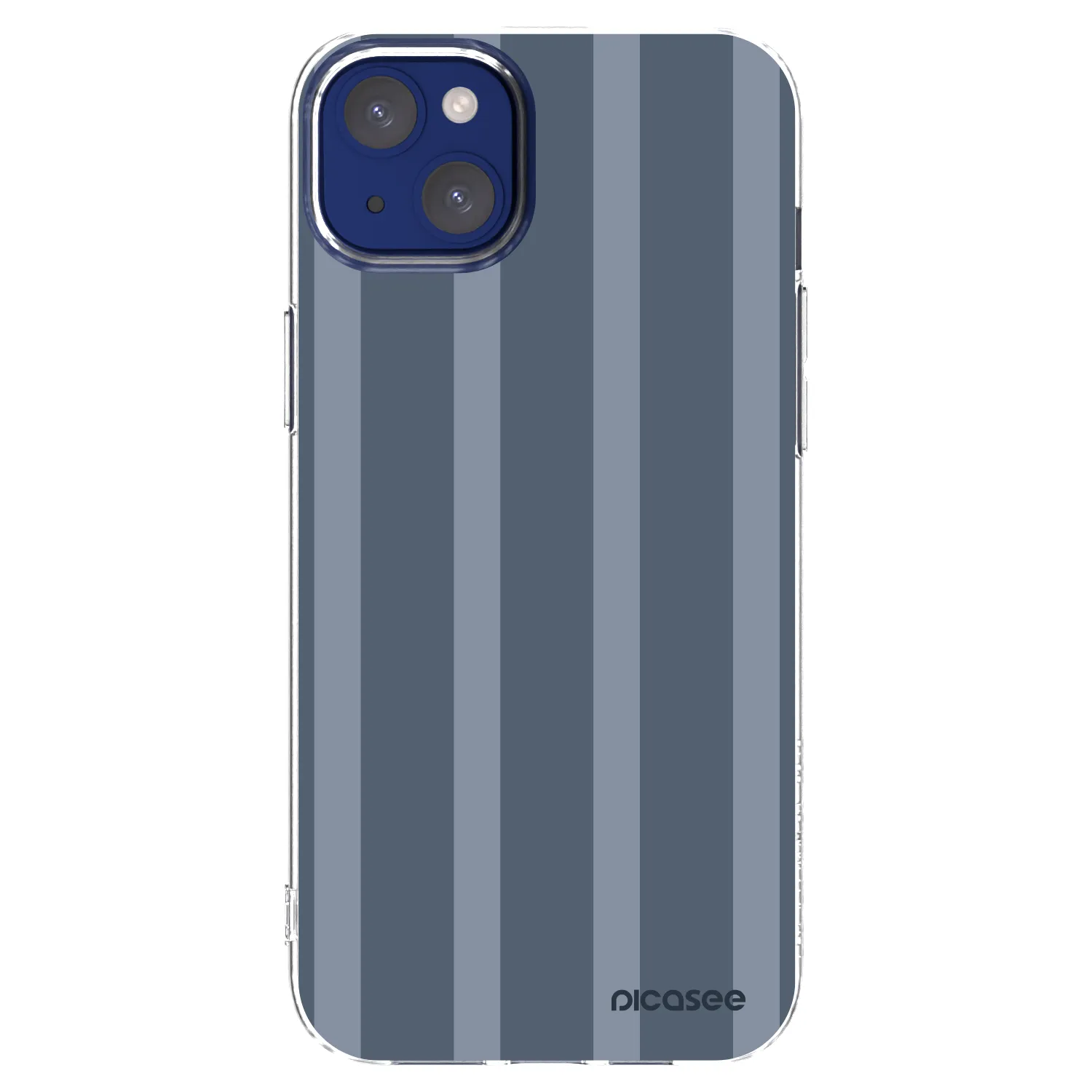 Picasee silikonowe przeźroczyste etui na Apple iPhone 14 Plus - Midnight lounge