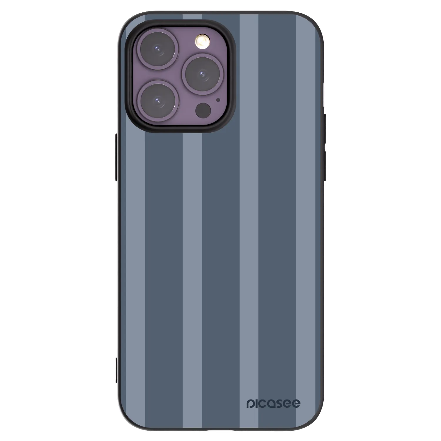 Picasee silikonowe czarne etui na Apple iPhone 14 Pro Max - Midnight lounge