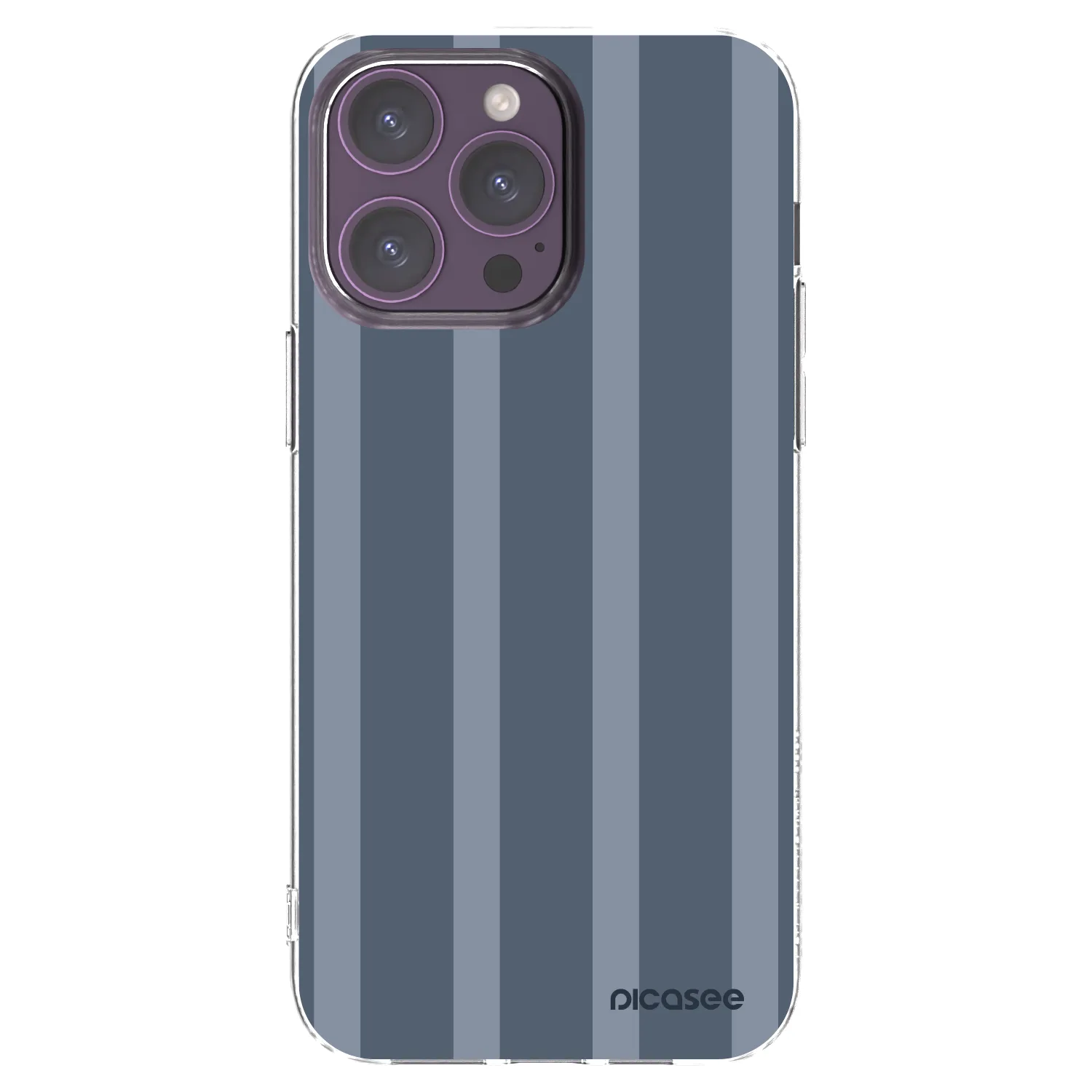 Picasee silikonowe przeźroczyste etui na Apple iPhone 14 Pro Max - Midnight lounge