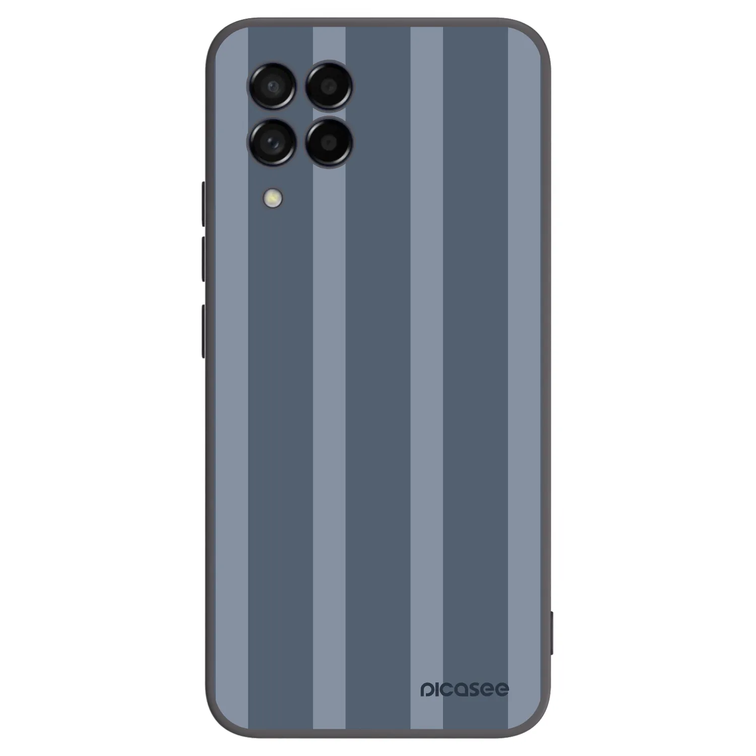 Picasee silikonowe czarne etui na Samsung Galaxy M53 5G - Midnight lounge