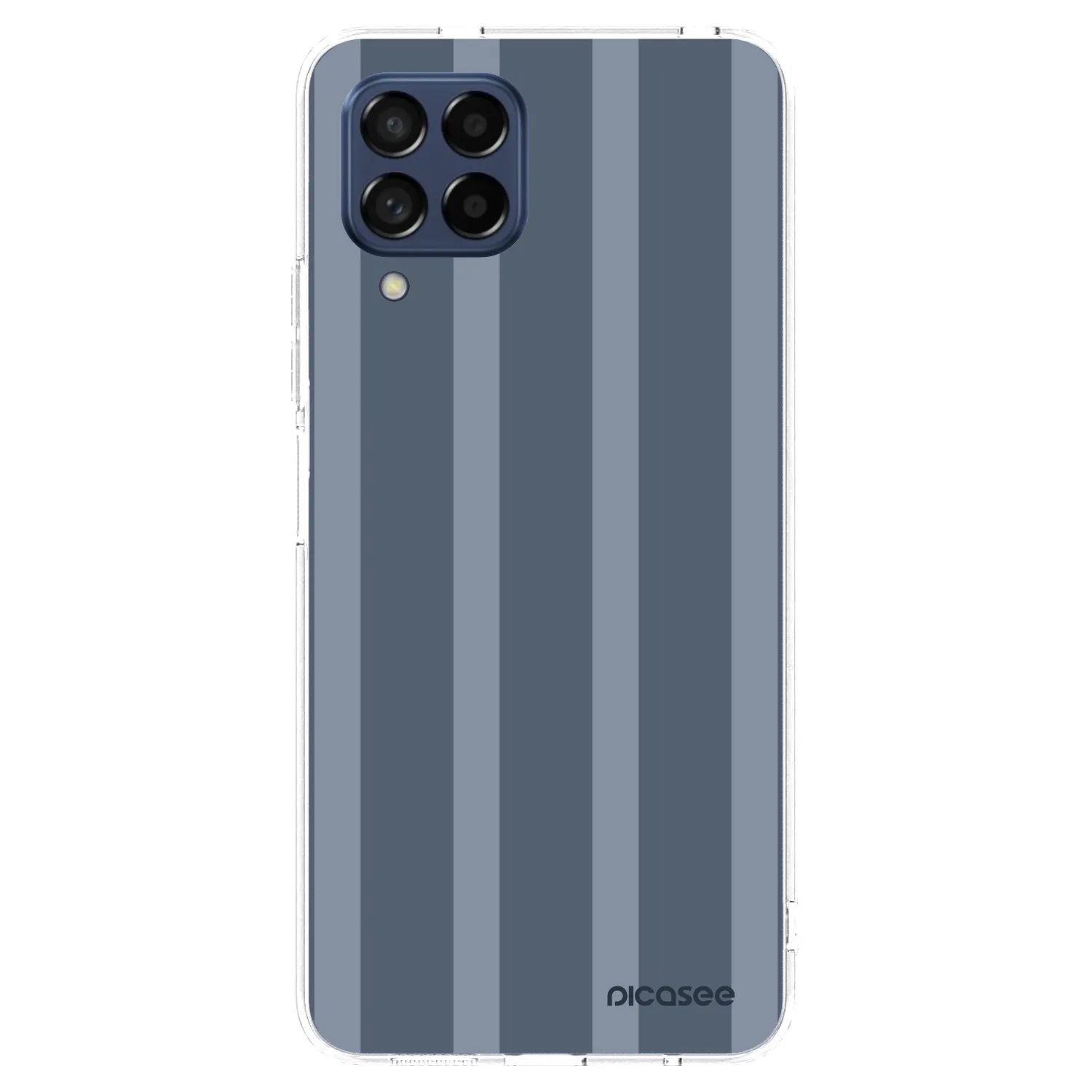 Picasee silikonowe przeźroczyste etui na Samsung Galaxy M53 5G - Midnight lounge