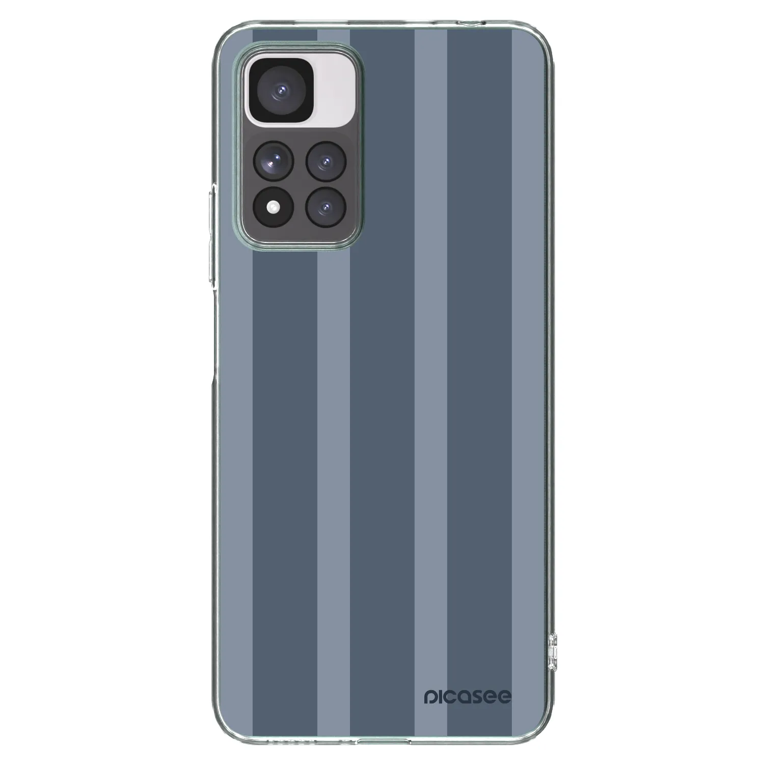 Picasee silikonowe przeźroczyste etui na Xiaomi Redmi Note 11 Pro+ 5G - Midnight lounge