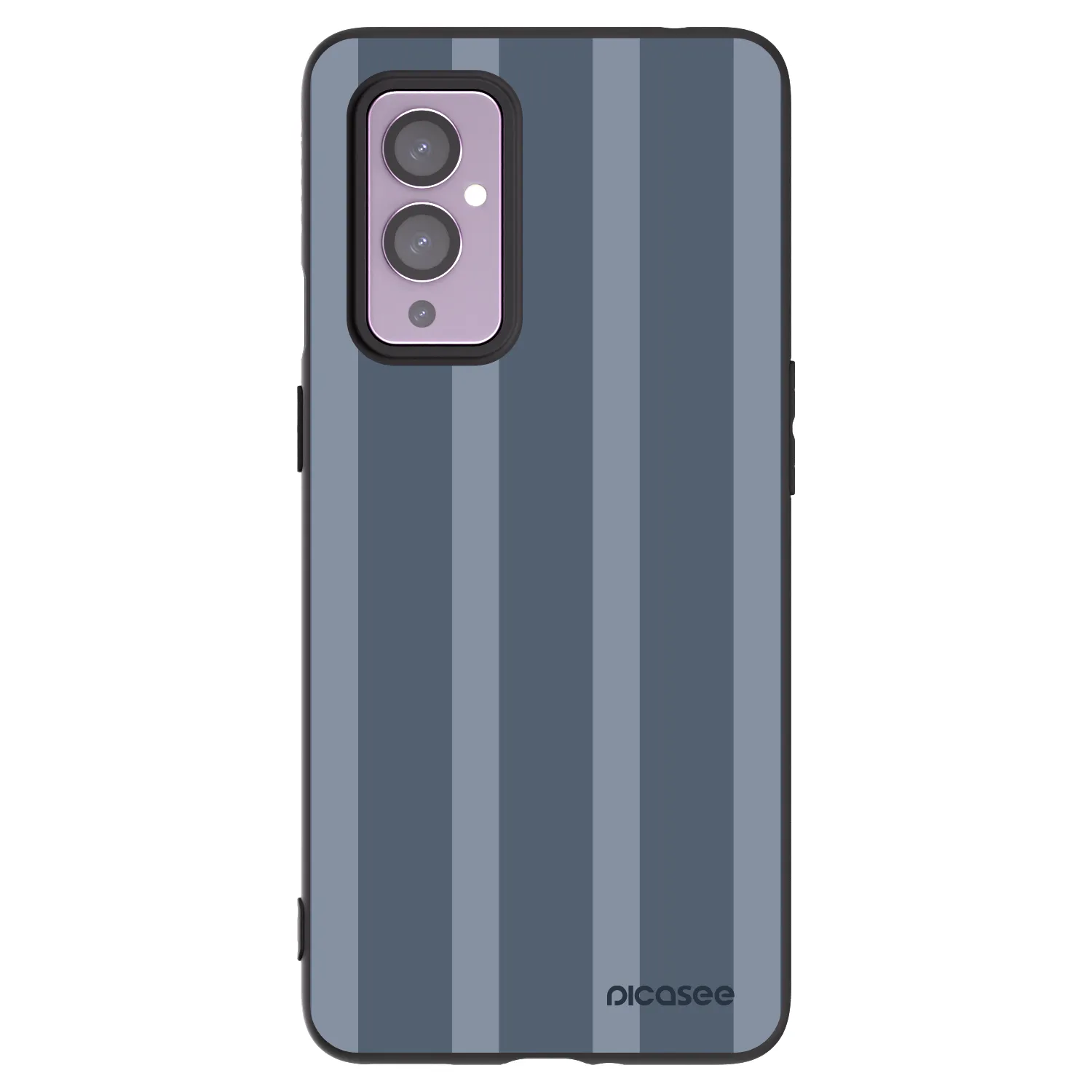 Picasee silikonowe czarne etui na OnePlus 9 - Midnight lounge