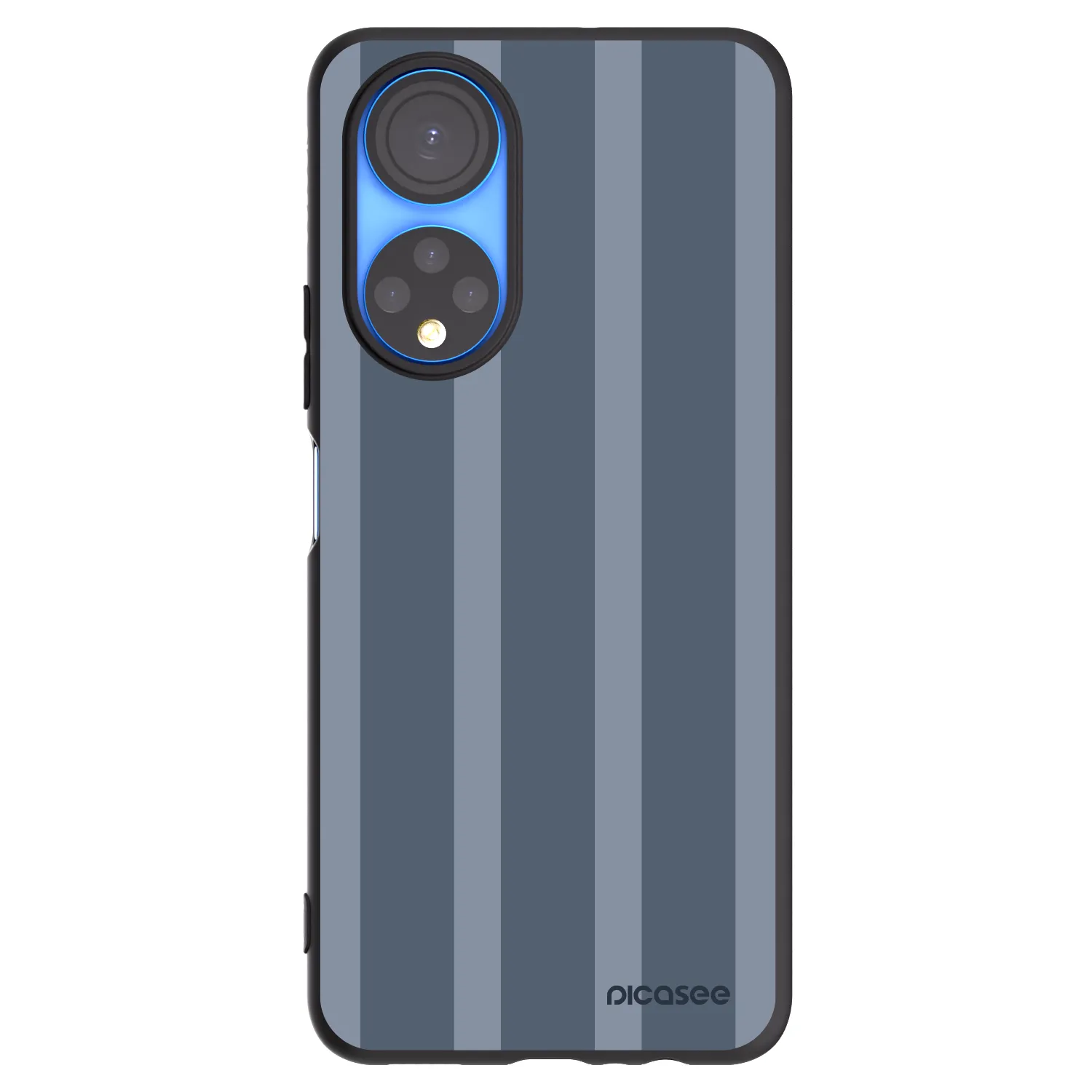 Picasee silikonowe czarne etui na Honor X7 - Midnight lounge