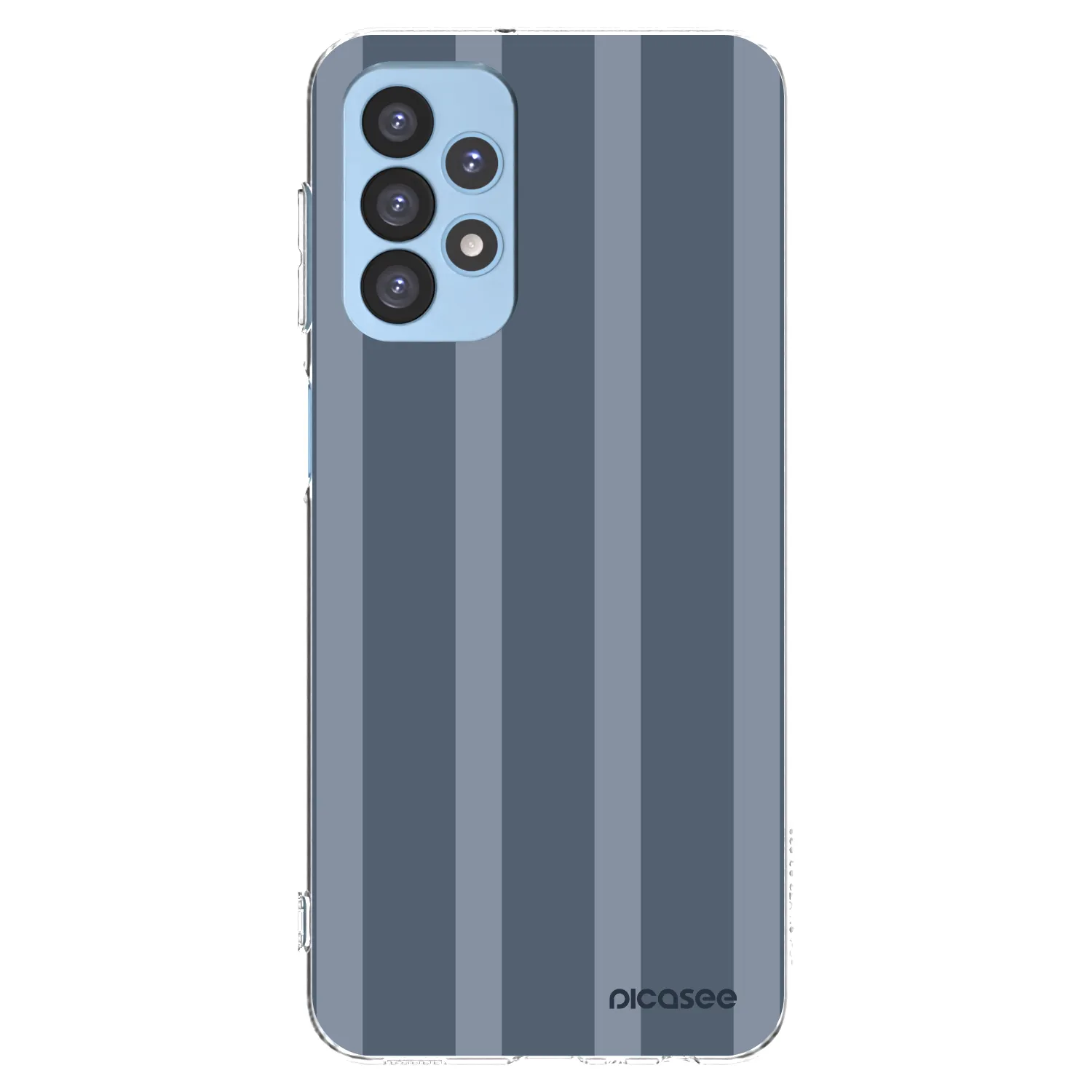 Picasee silikonowe przeźroczyste etui na Samsung Galaxy A23 A235F 4G - Midnight lounge