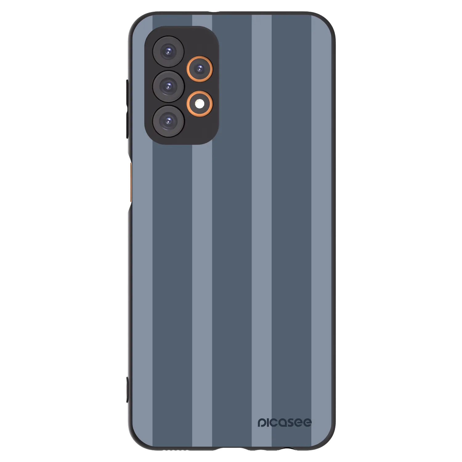 Picasee silikonowe czarne etui na Samsung Galaxy A23 A236B 5G - Midnight lounge