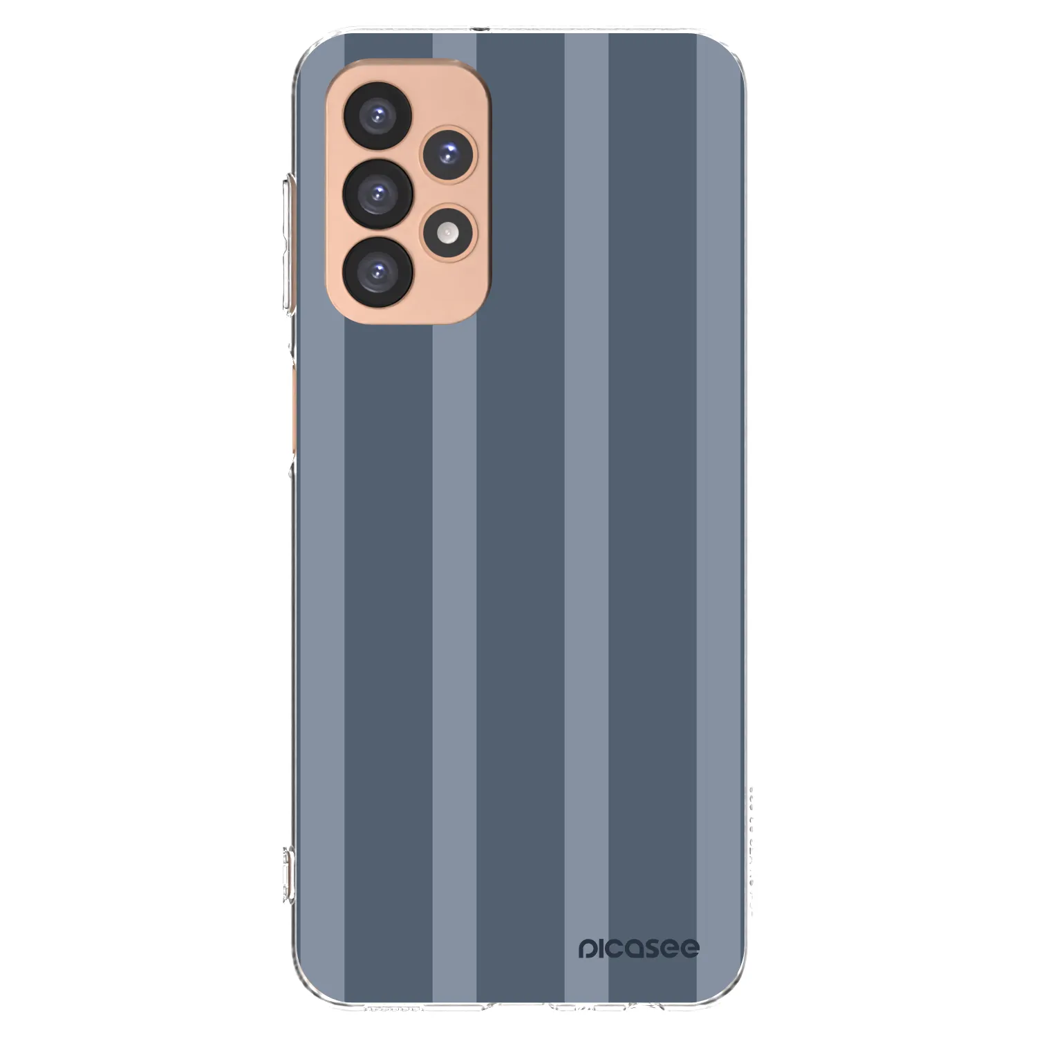 Picasee silikonowe przeźroczyste etui na Samsung Galaxy A23 A236B 5G - Midnight lounge