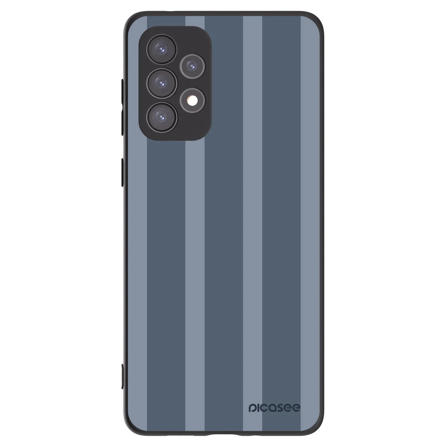 Picasee silikonowe czarne etui na Samsung Galaxy A73 5G - Midnight lounge