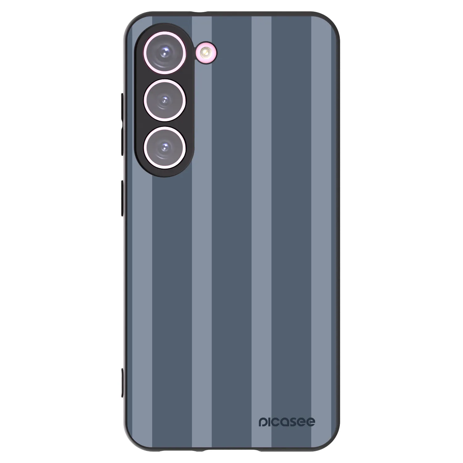 Picasee silikonowe czarne etui na Samsung Galaxy S23 5G - Midnight lounge