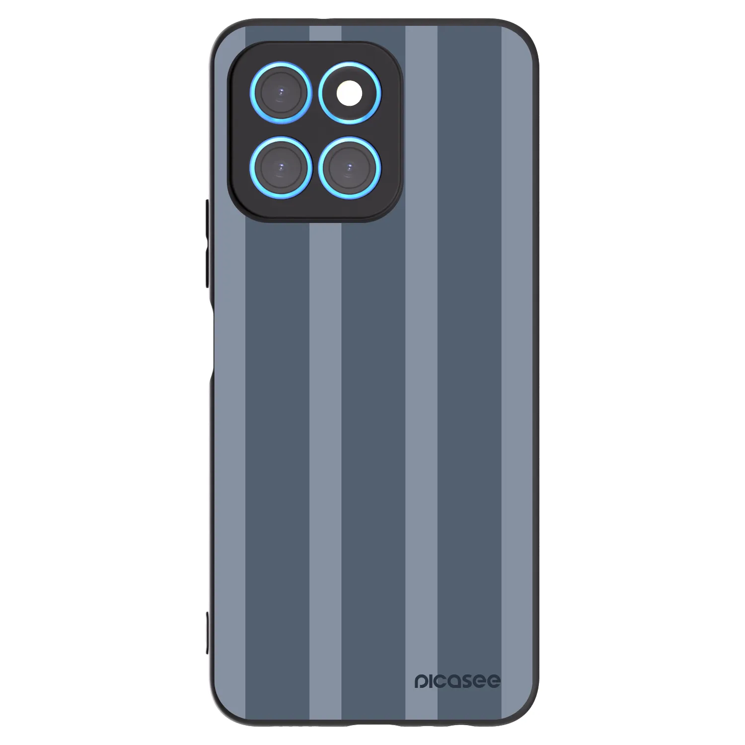 Picasee silikonowe czarne etui na Honor X6 - Midnight lounge
