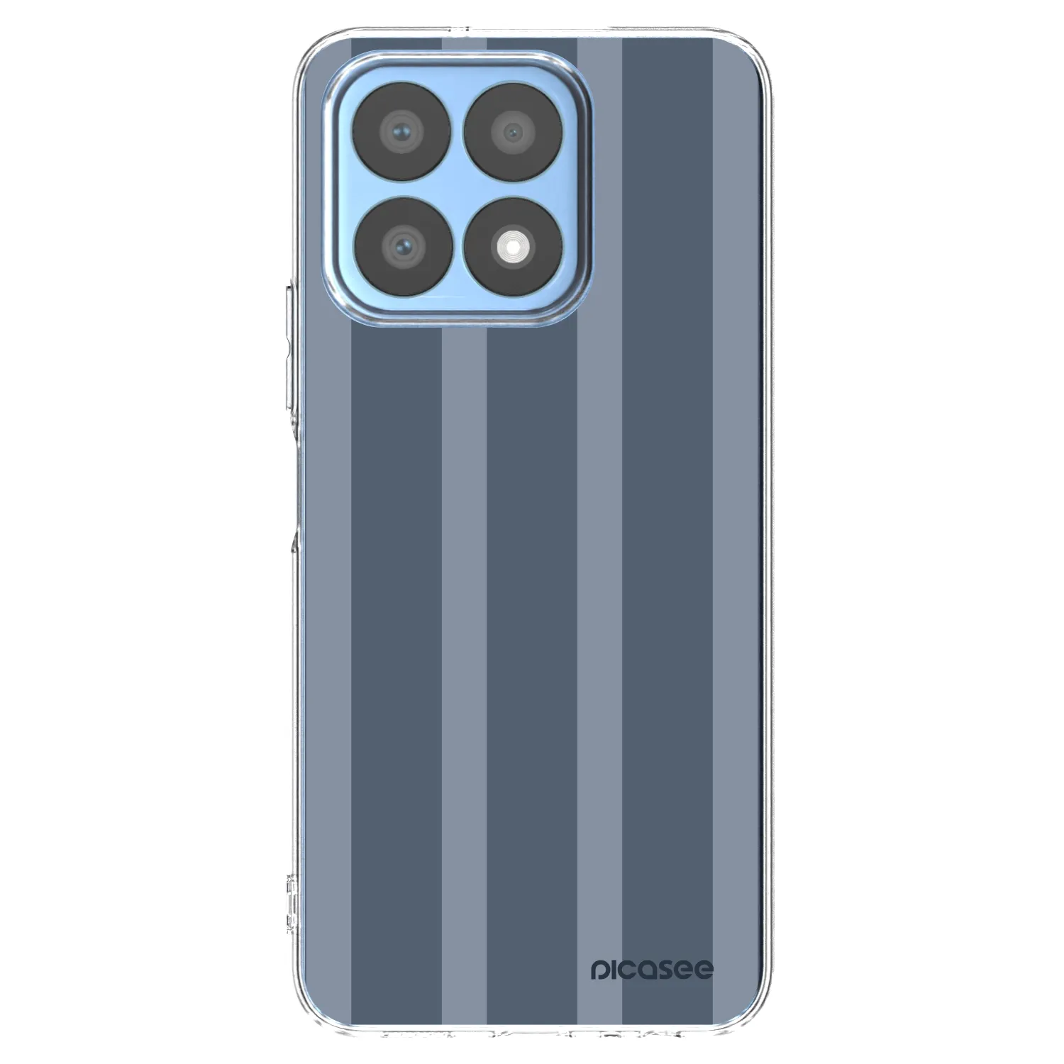 Picasee silikonowe przeźroczyste etui na Honor X8a - Midnight lounge