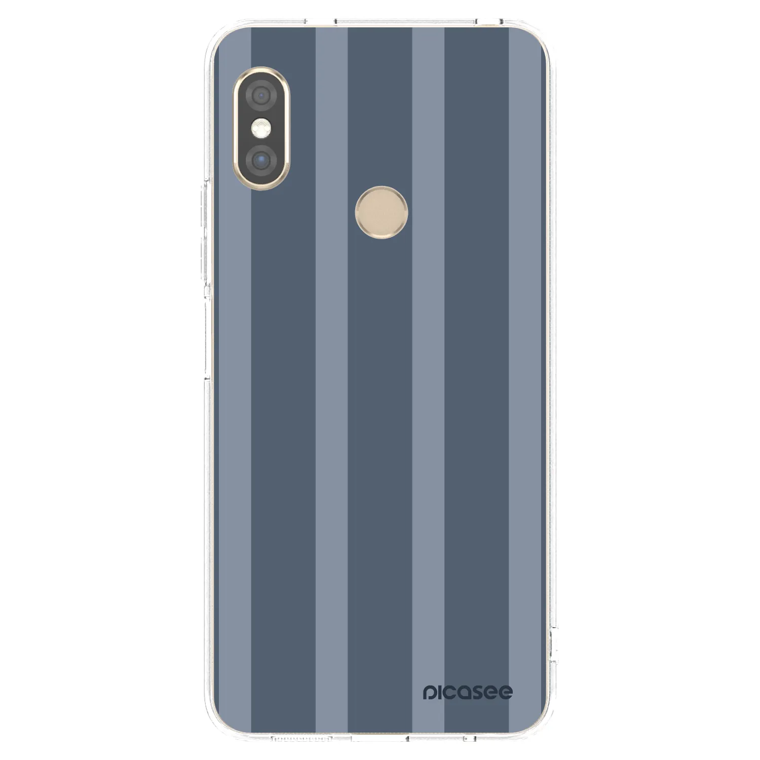 Picasee silikonowe przeźroczyste etui na Xiaomi Redmi Note 5 Global - Midnight lounge