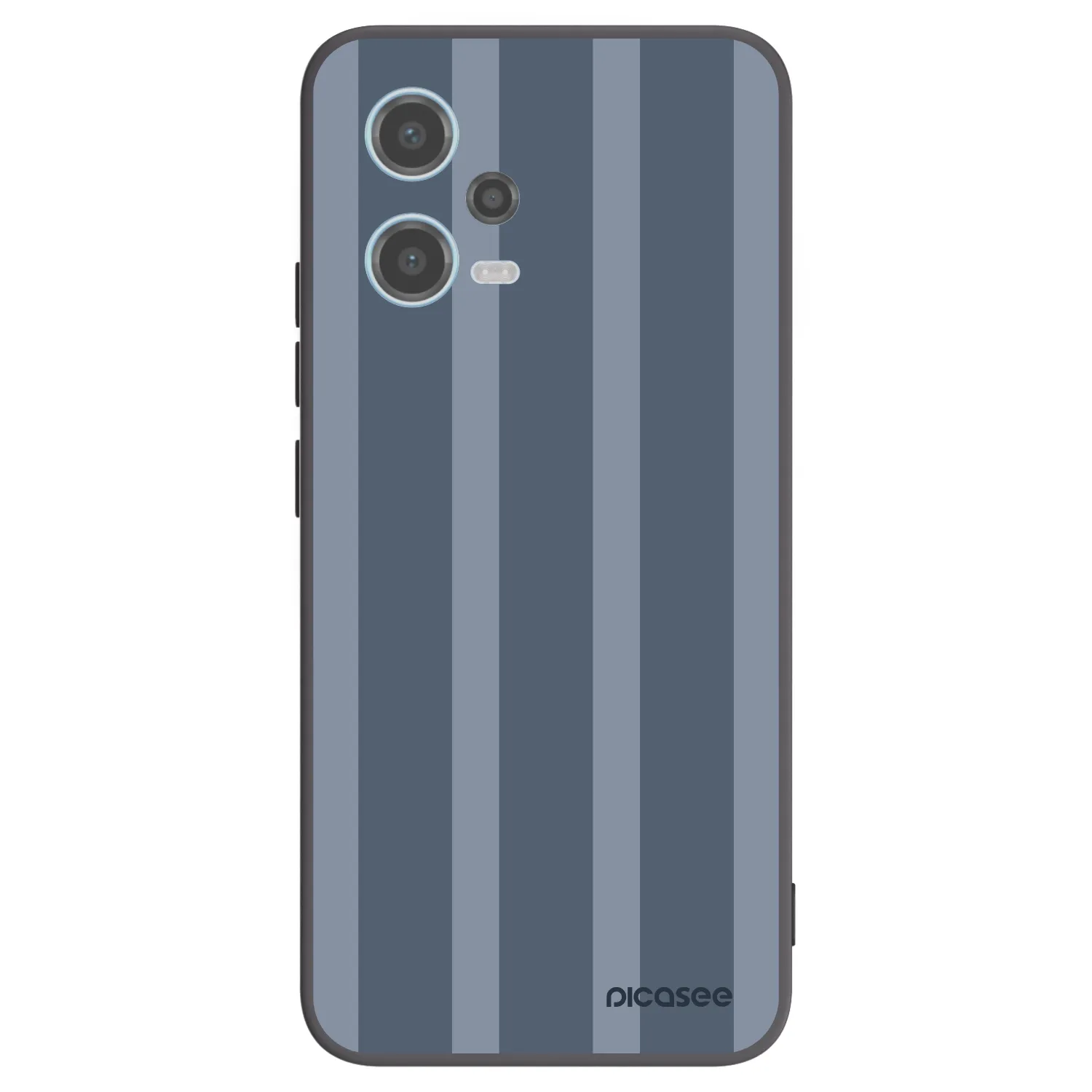 Picasee silikonowe czarne etui na Xiaomi Redmi Note 12 5G - Midnight lounge