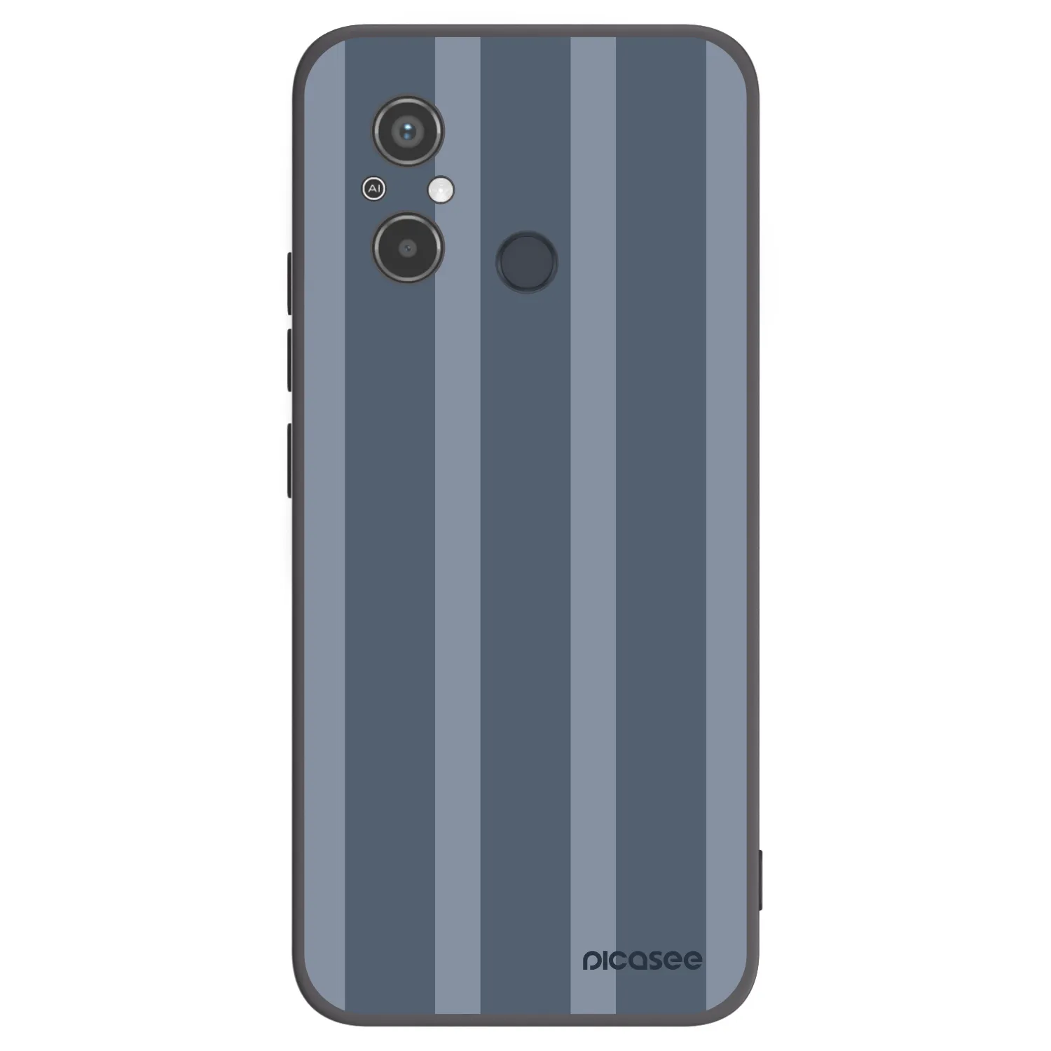 Picasee silikonowe czarne etui na Xiaomi Redmi 12C - Midnight lounge