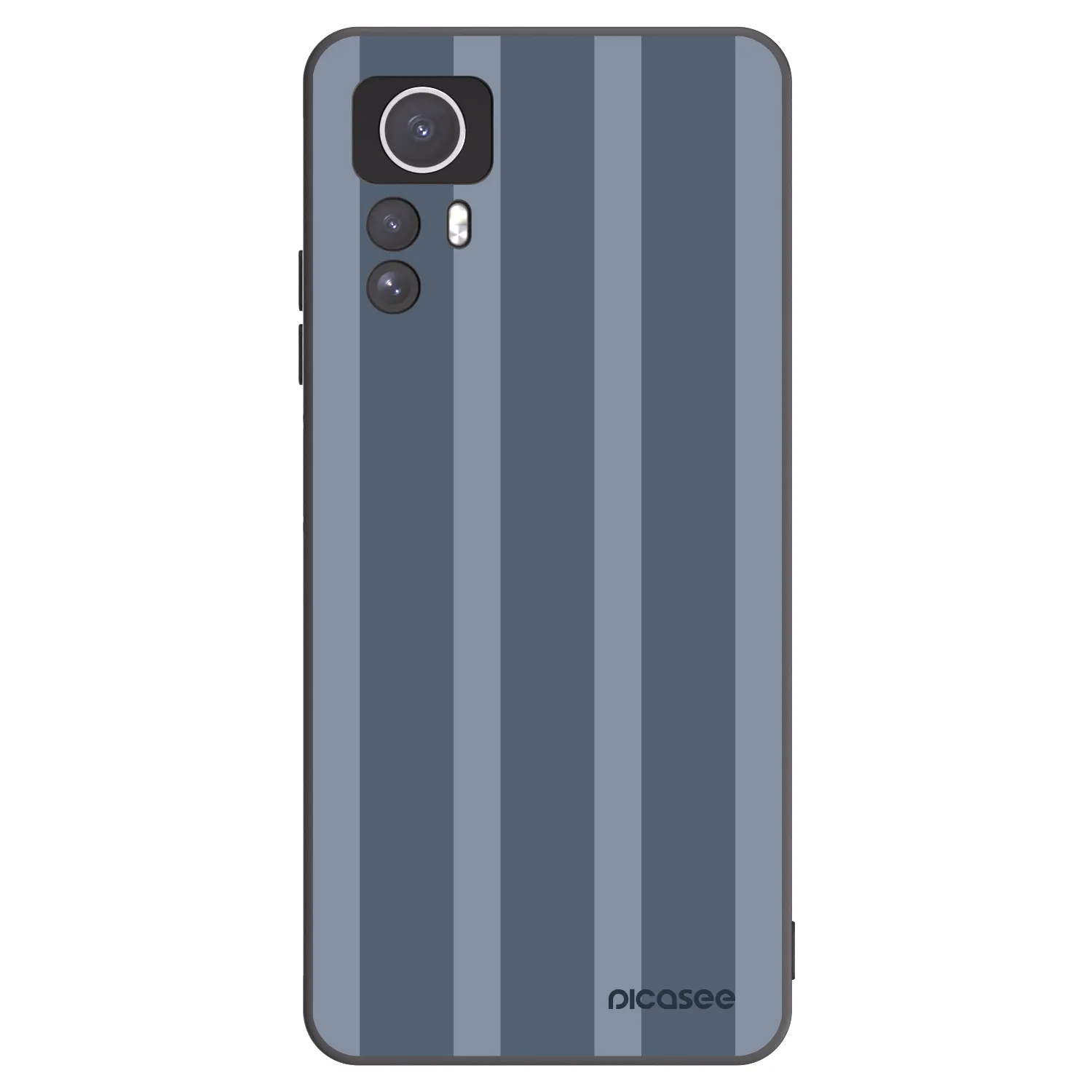 Picasee silikonowe czarne etui na Xiaomi Redmi Note 12S - Midnight lounge