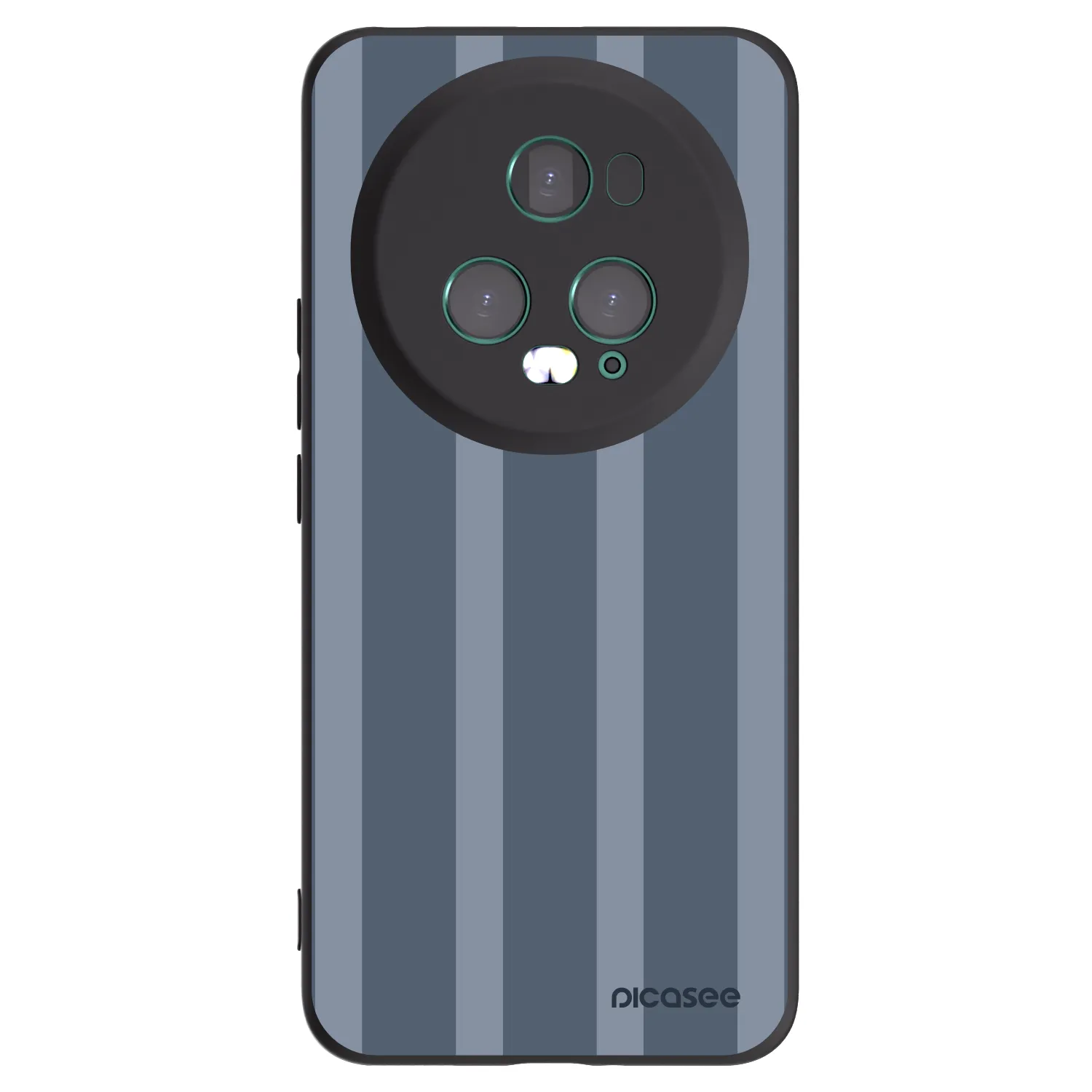 Picasee silikonowe czarne etui na Honor Magic5 Pro - Midnight lounge