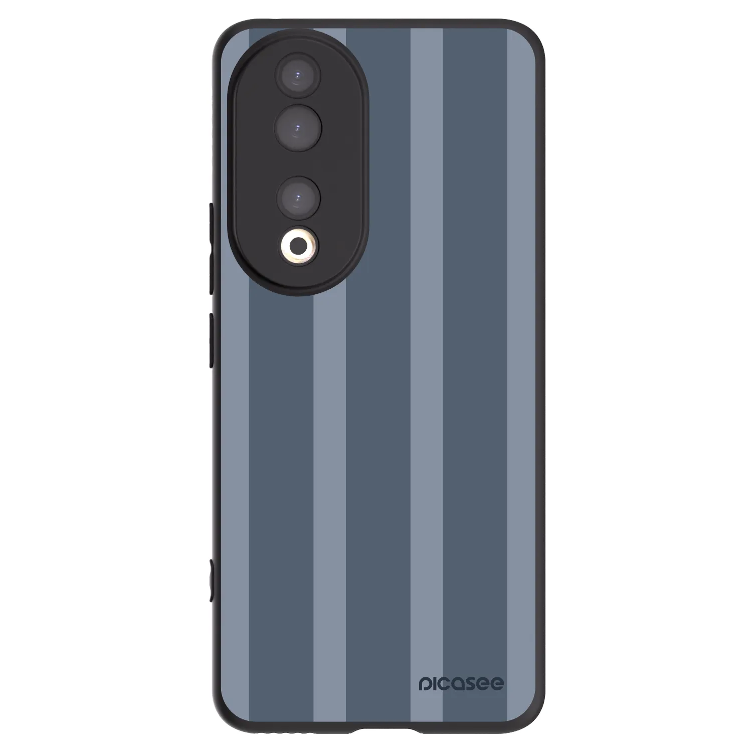 Picasee silikonowe czarne etui na Honor 90 5G - Midnight lounge