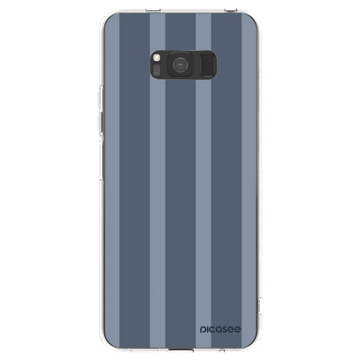 Picasee silikonowe przeźroczyste etui na Samsung Galaxy S8 G950F - Midnight lounge