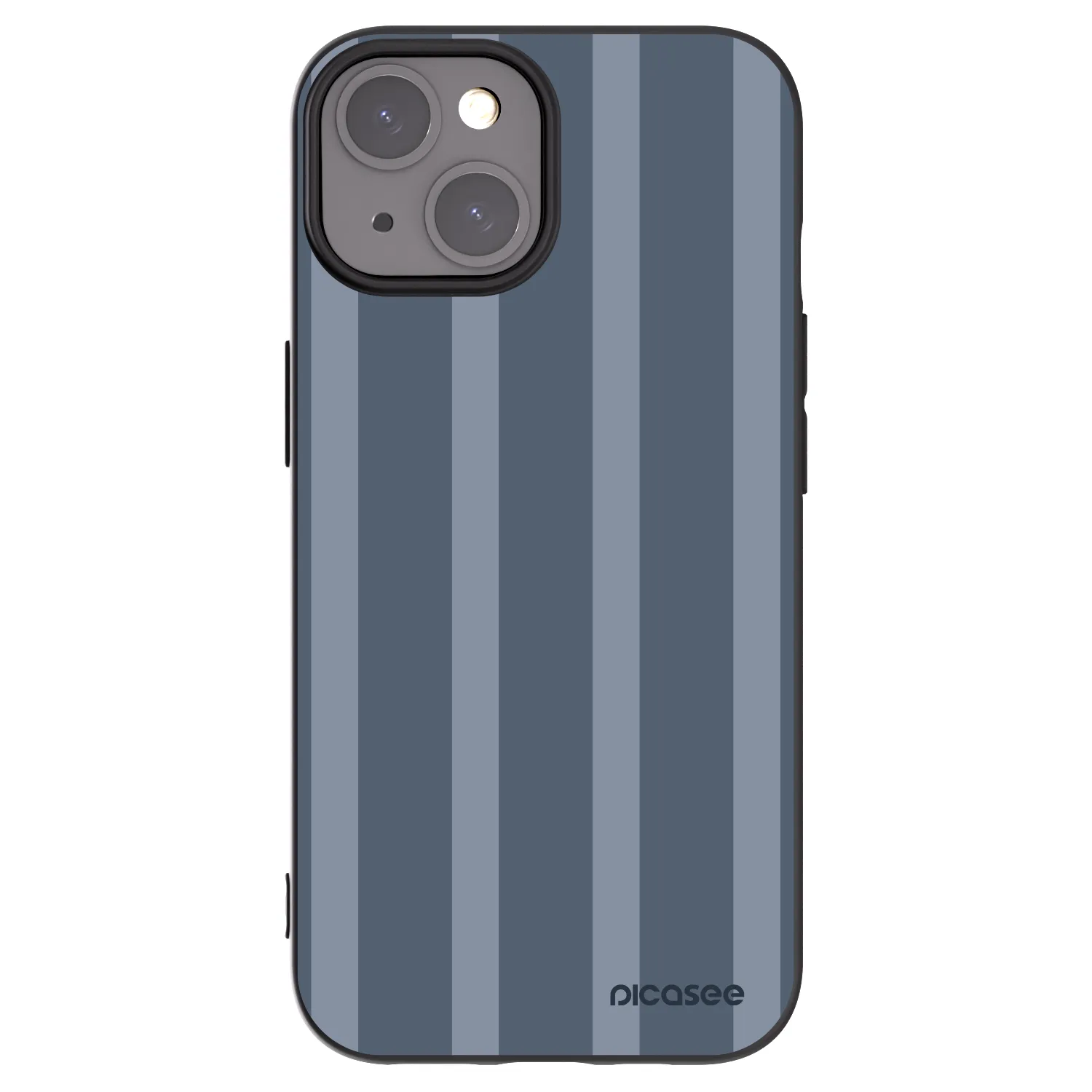 Picasee silikonowe czarne etui na Apple iPhone 15 - Midnight lounge