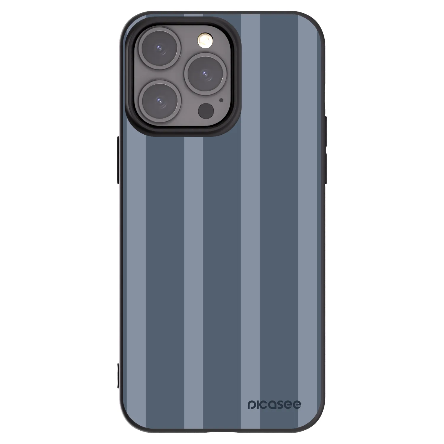 Picasee silikonowe czarne etui na Apple iPhone 15 Pro Max - Midnight lounge