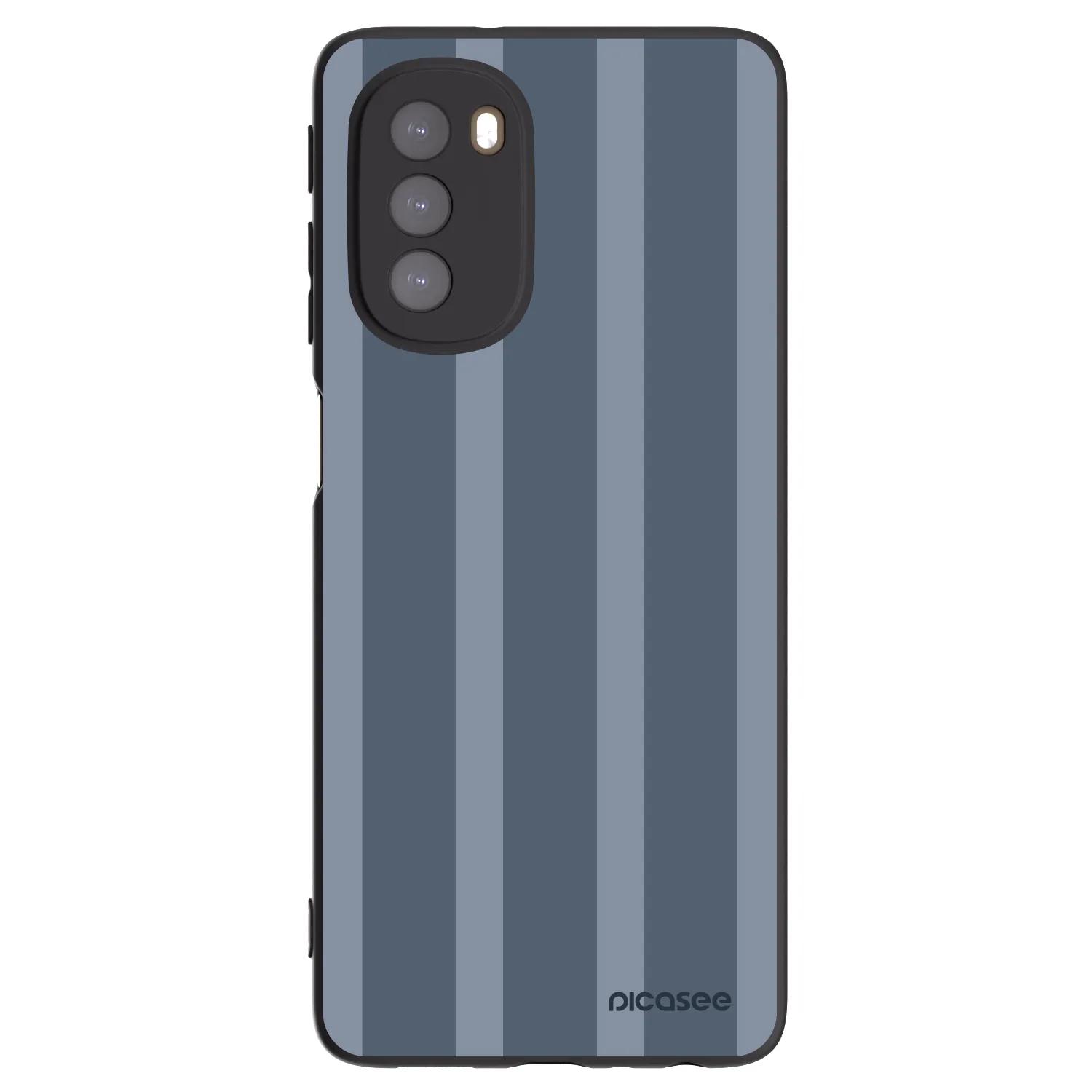 Picasee silikonowe czarne etui na Motorola Moto G51 - Midnight lounge