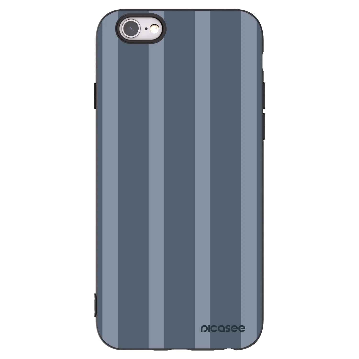 Picasee silikonowe czarne etui na Apple iPhone 6/6S - Midnight lounge