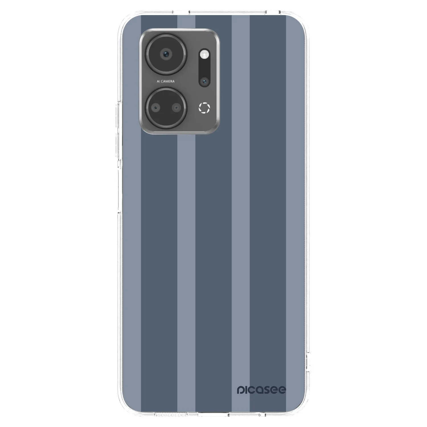 Picasee silikonowe przeźroczyste etui na Honor X7a - Midnight lounge