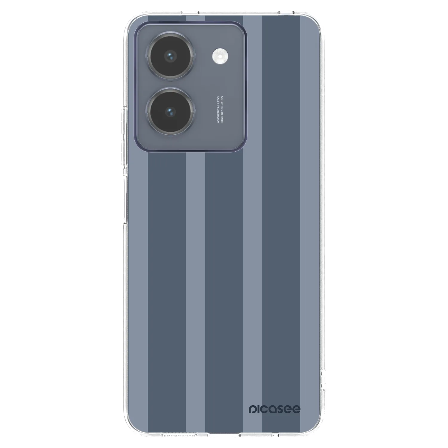 Picasee silikonowe przeźroczyste etui na Vivo Y36 4G - Midnight lounge