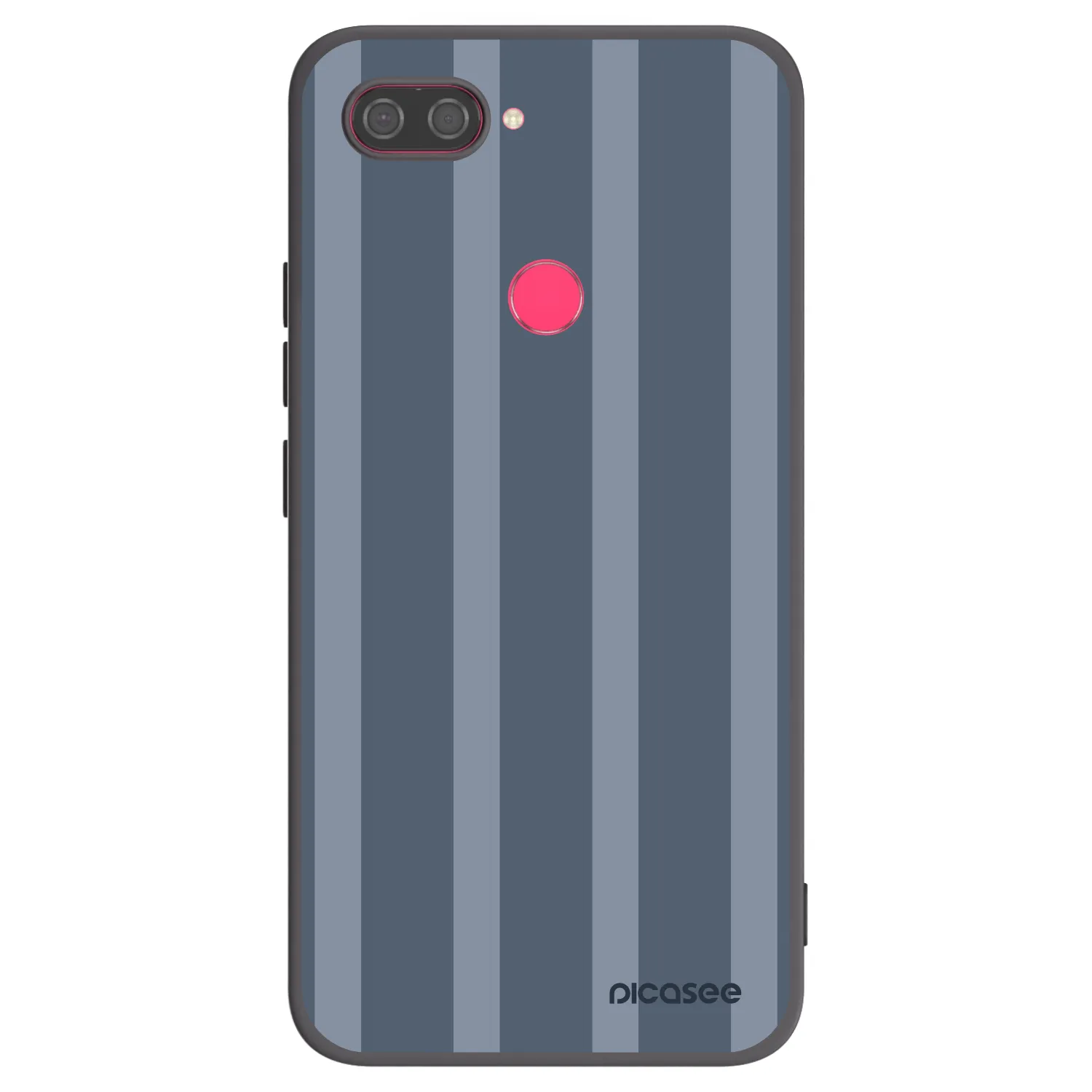 Picasee silikonowe czarne etui na Xiaomi Mi 8 Lite - Midnight lounge