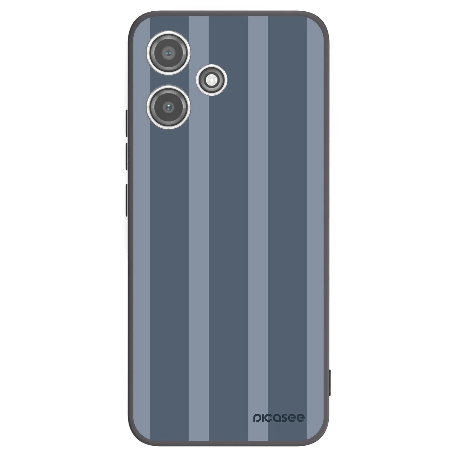 Picasee silikonowe czarne etui na Xiaomi Redmi 12 5G - Midnight lounge