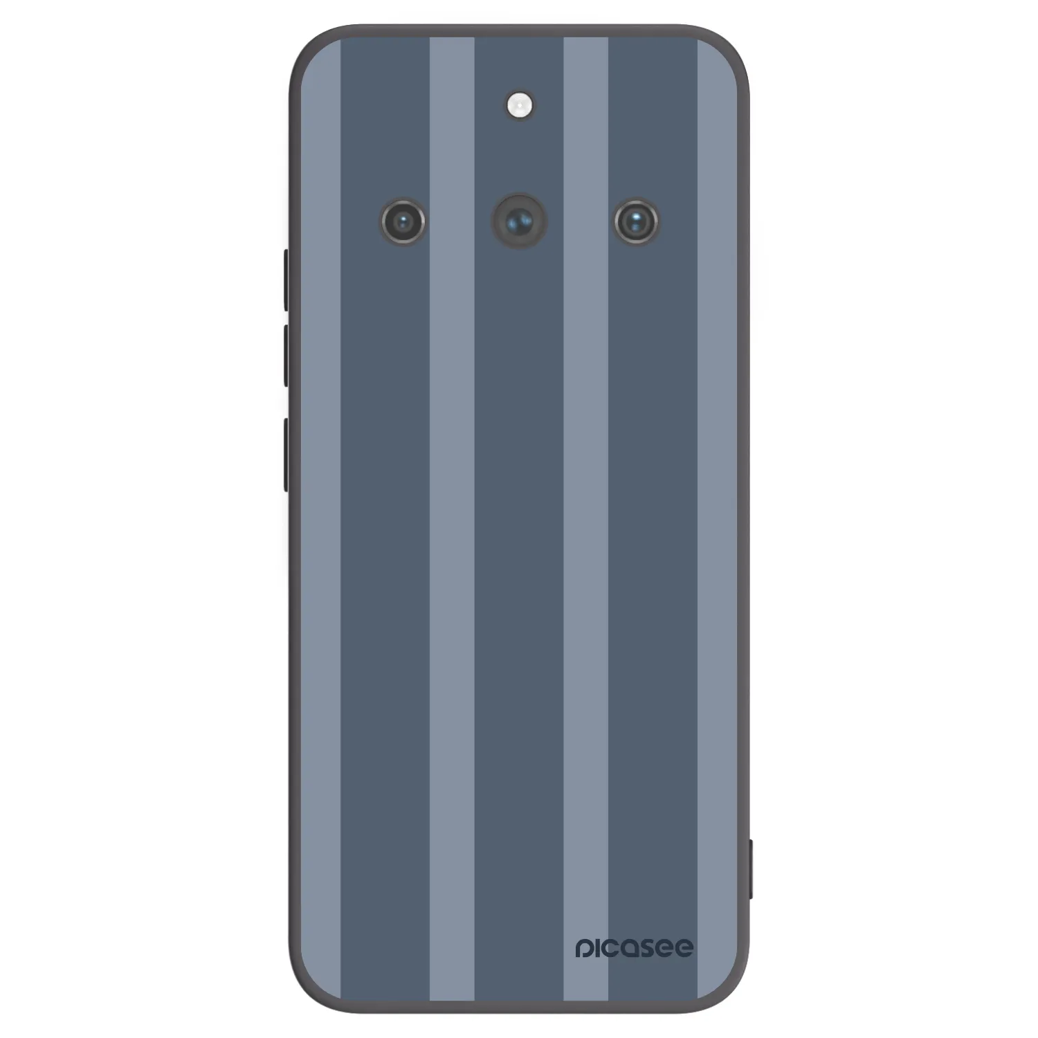 Picasee silikonowe czarne etui na Realme 11 Pro+ - Midnight lounge