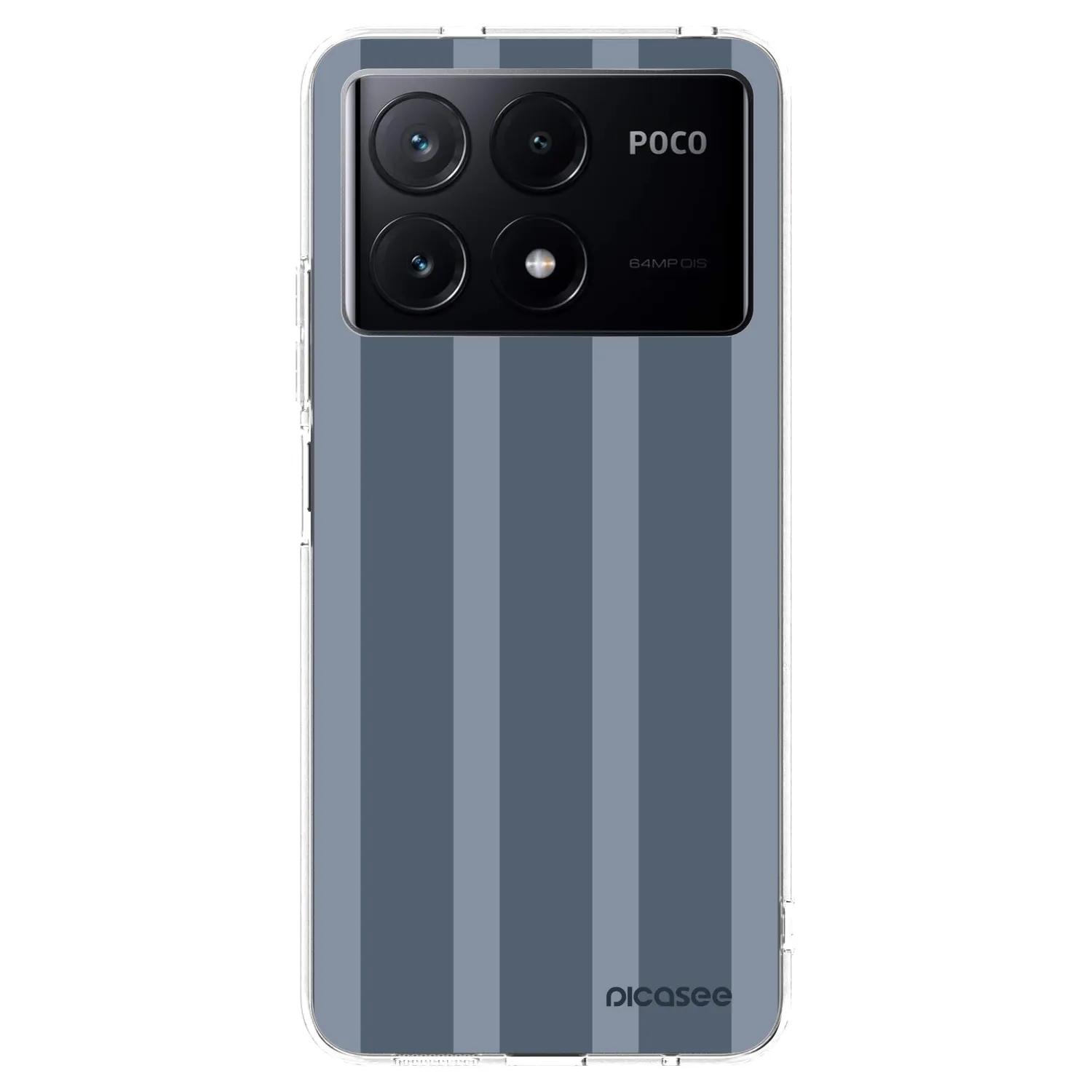 Picasee silikonowe przeźroczyste etui na Xiaomi Poco X6 Pro - Midnight lounge