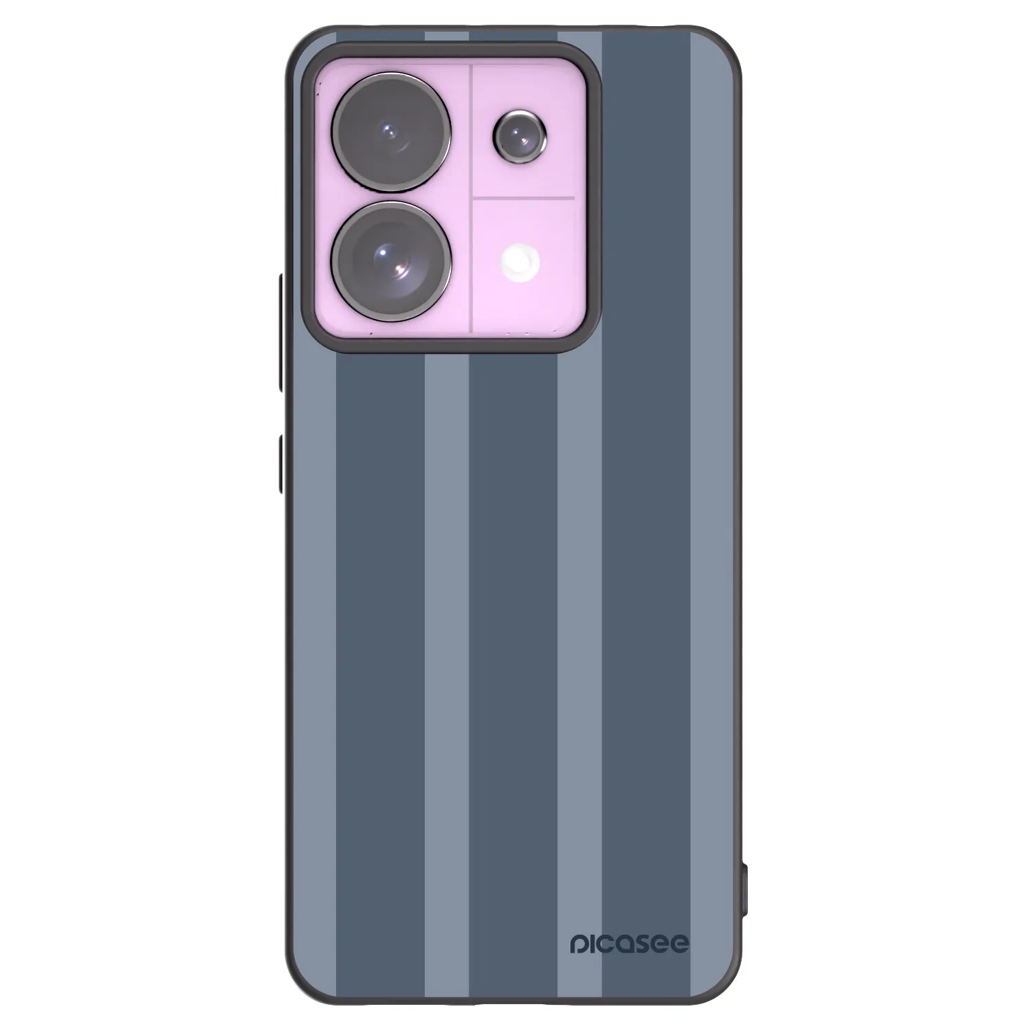 Picasee silikonowe czarne etui na Xiaomi Redmi Note 13 Pro 5G - Midnight lounge