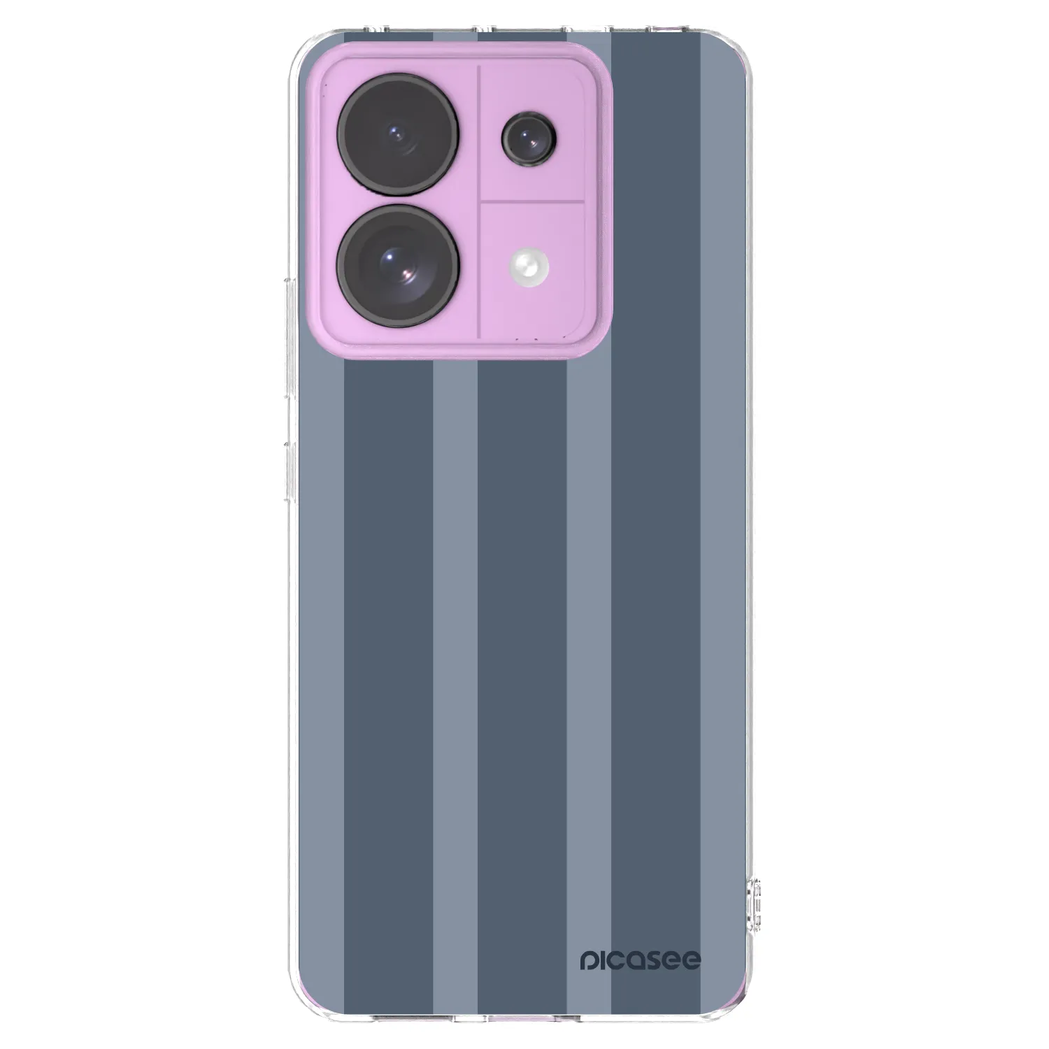 Picasee silikonowe przeźroczyste etui na Xiaomi Redmi Note 13 Pro 5G - Midnight lounge