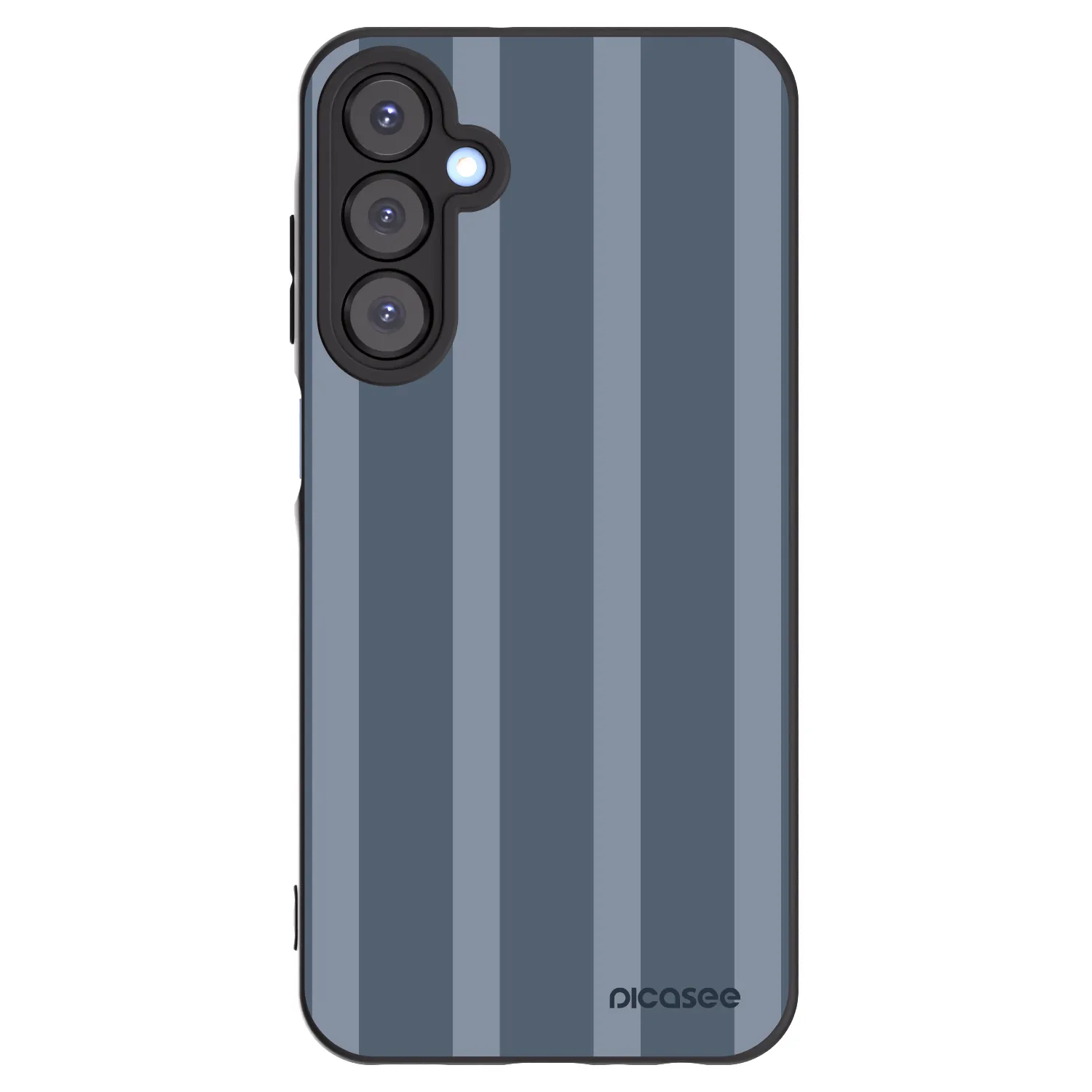 Picasee silikonowe czarne etui na Samsung Galaxy A25 A256B 5G - Midnight lounge