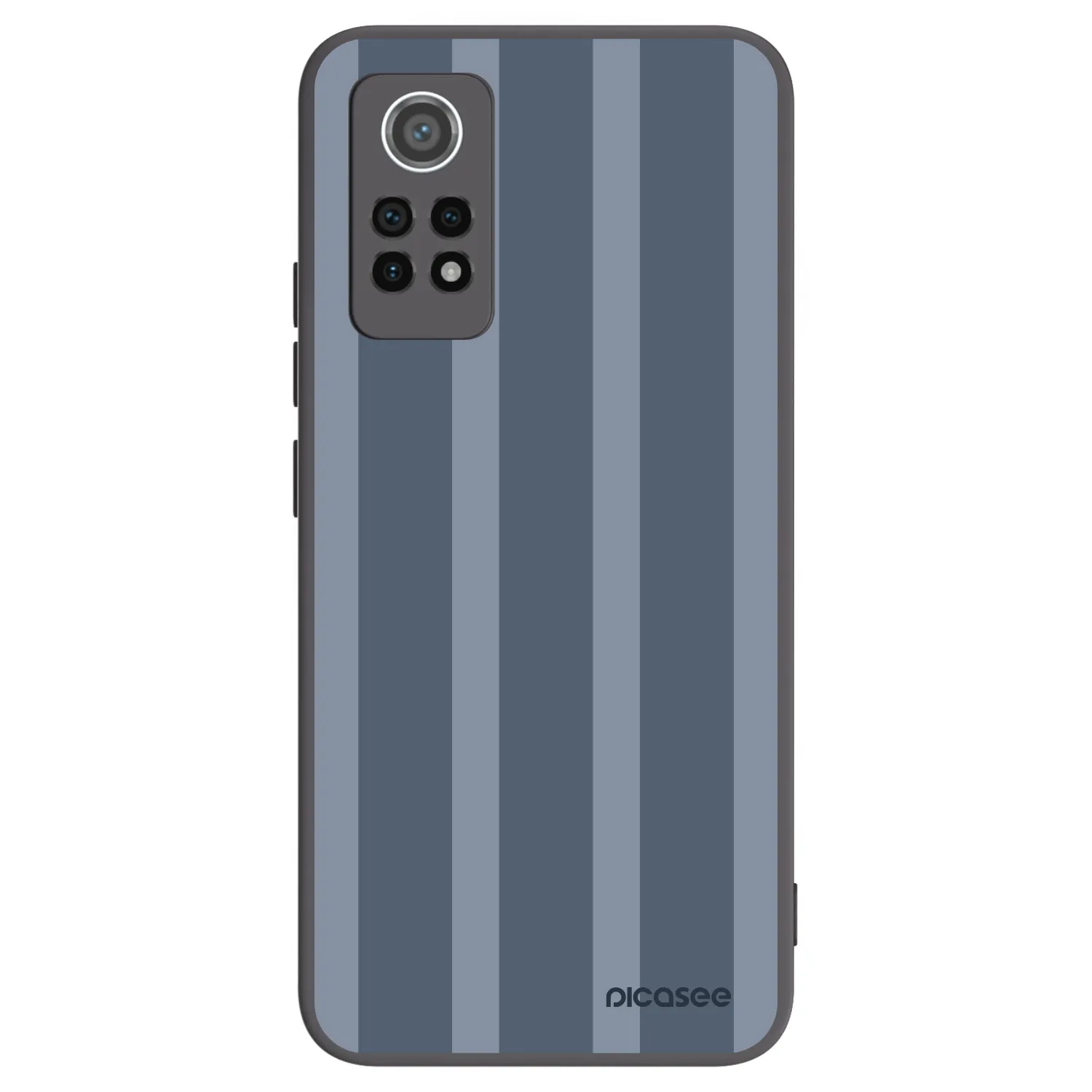 Picasee silikonowe czarne etui na Xiaomi Redmi Note 12 Pro 4G - Midnight lounge