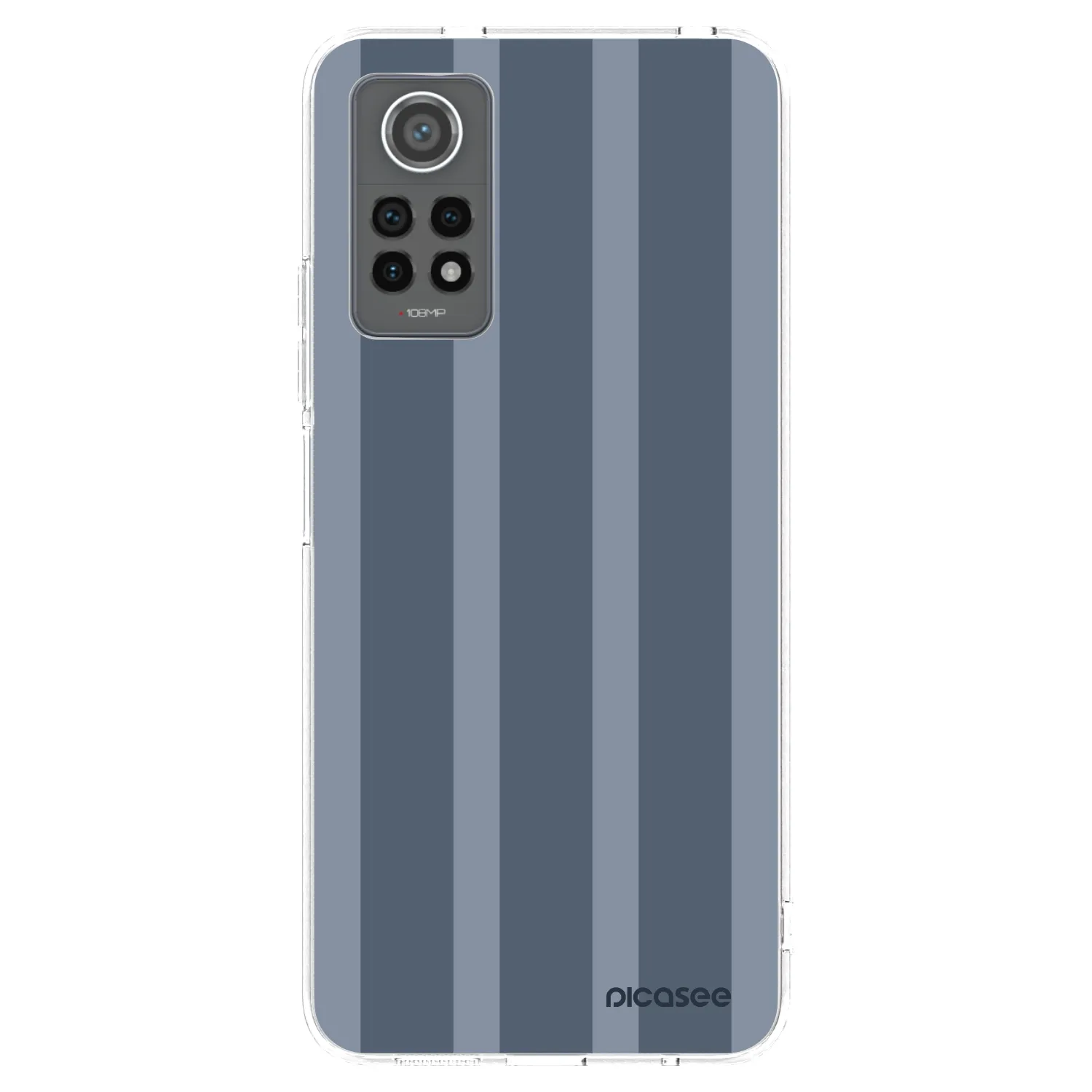 Picasee silikonowe przeźroczyste etui na Xiaomi Redmi Note 12 Pro 4G - Midnight lounge
