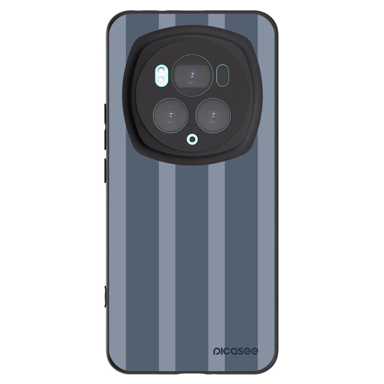 Picasee silikonowe czarne etui na Honor Magic6 Pro - Midnight lounge