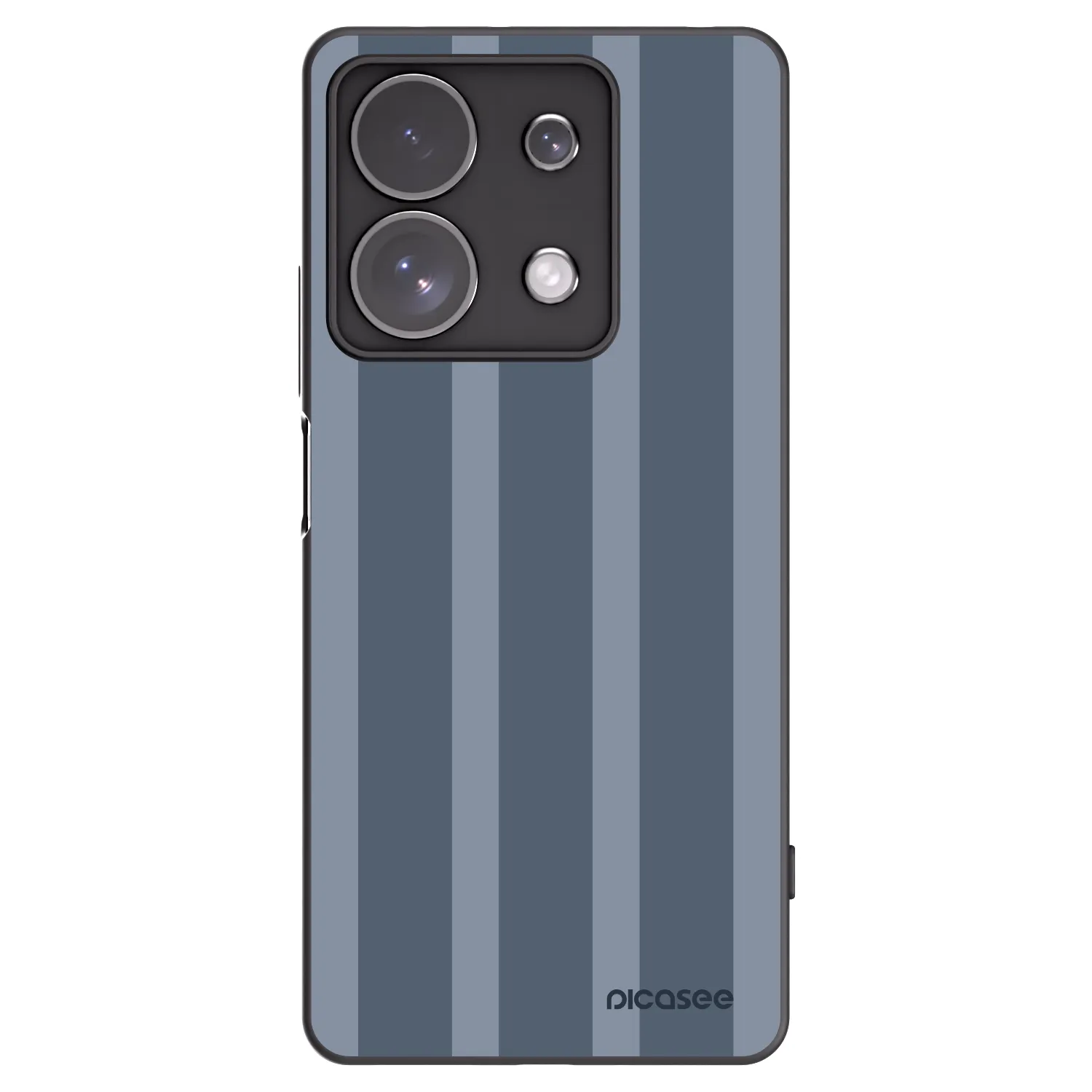 Picasee silikonowe czarne etui na Xiaomi Redmi Note 13 Pro 4G - Midnight lounge