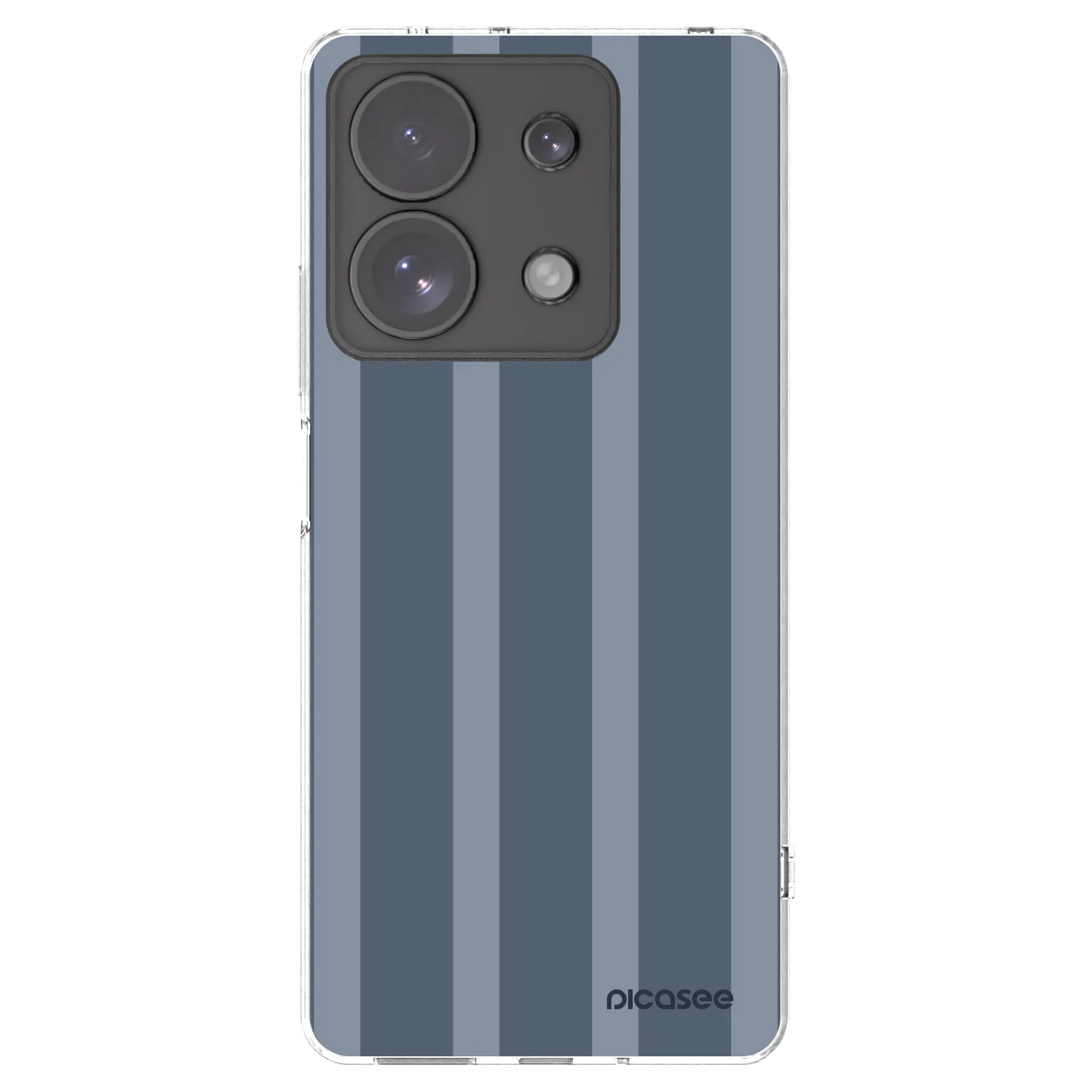 Picasee silikonowe przeźroczyste etui na Xiaomi Redmi Note 13 Pro 4G - Midnight lounge