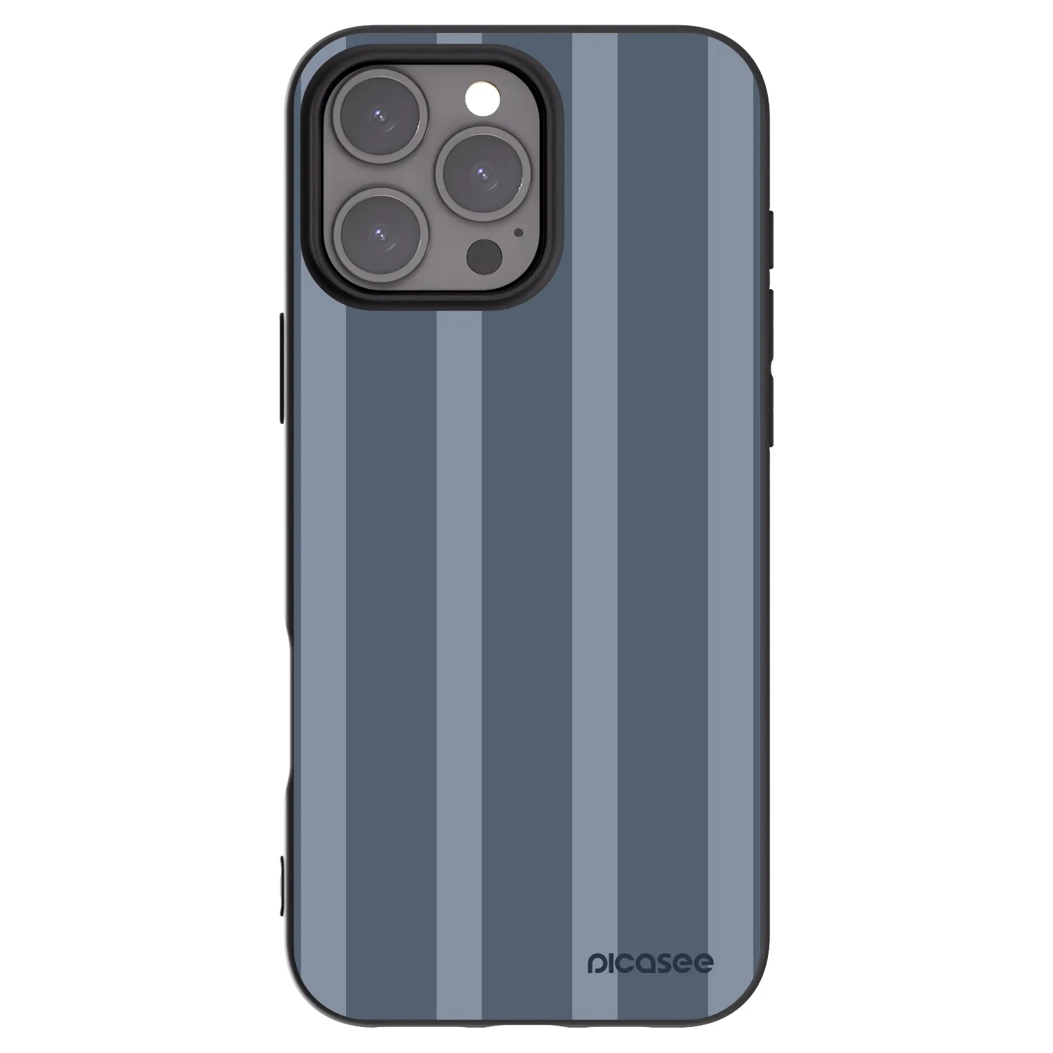 Picasee silikonowe czarne etui na Apple iPhone 16 Pro Max - Midnight lounge