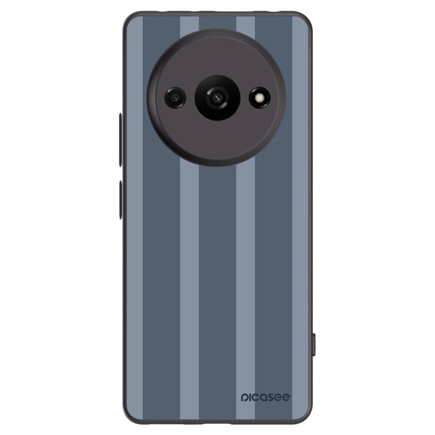 Picasee silikonowe czarne etui na Xiaomi Redmi A3 - Midnight lounge