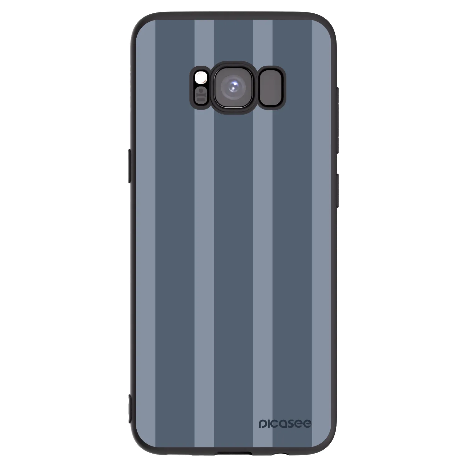 Picasee silikonowe czarne etui na Samsung Galaxy S8 G950F - Midnight lounge